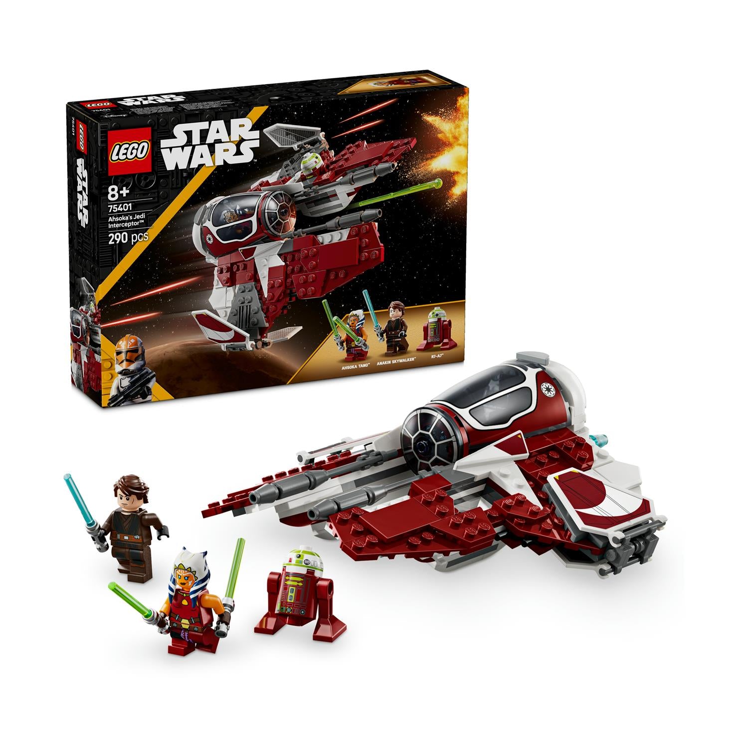 LEGO® Star Wars™: Ahsoka’s Jedi Interceptor™ (75401) - Sunday Habit
