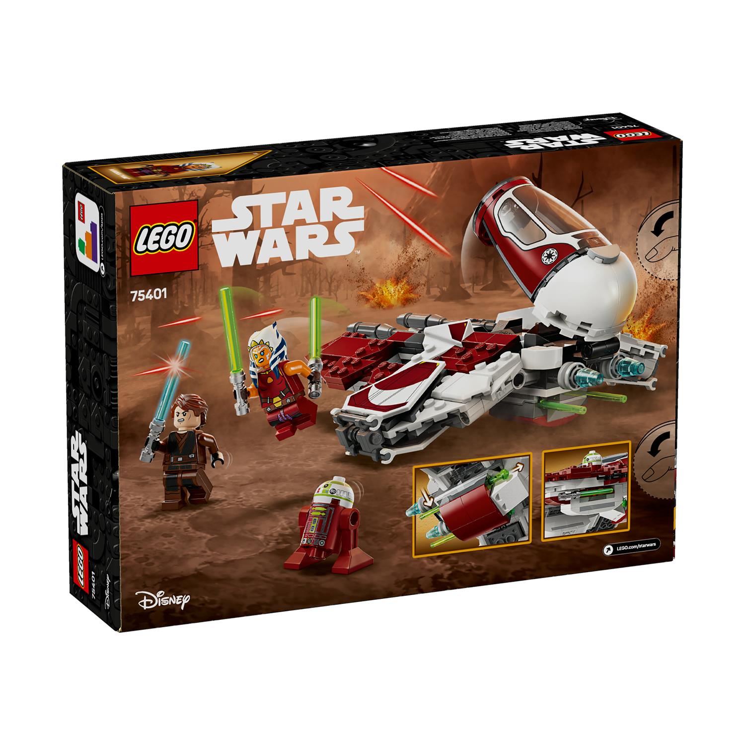 LEGO® Star Wars™: Ahsoka’s Jedi Interceptor™ (75401) - Sunday Habit