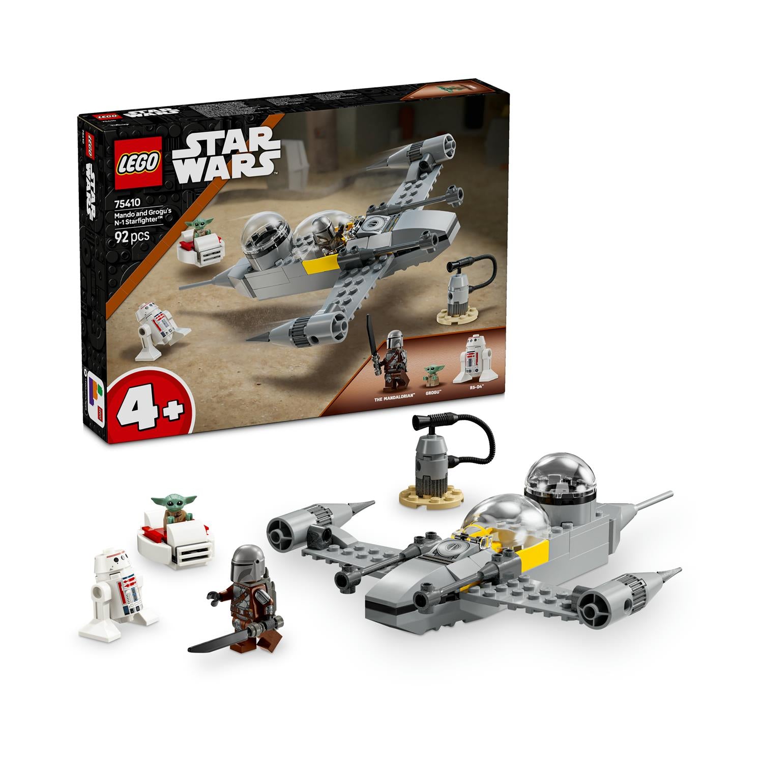 LEGO® Star Wars™: Mando and Grogu’s N-1 Starfighter™ (75410) - Sunday Habit