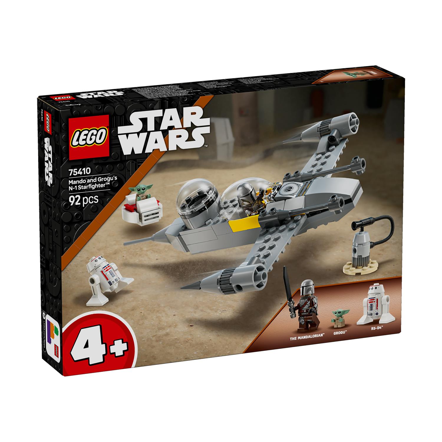 LEGO® Star Wars™: Mando and Grogu’s N-1 Starfighter™ (75410) - Sunday Habit
