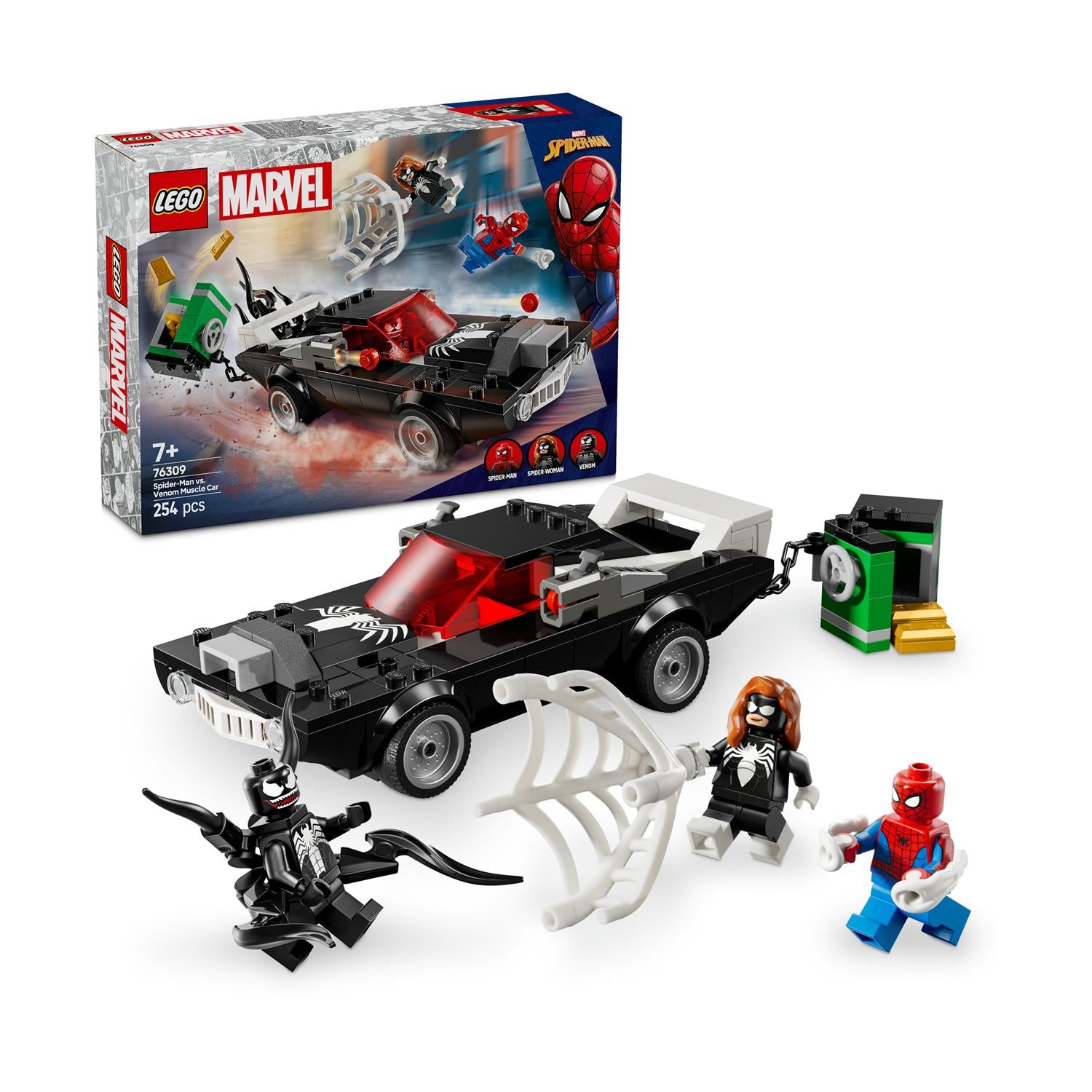 LEGO® Marvel: Spider-Man vs. Venom Muscle Car (76309) - Sunday Habit