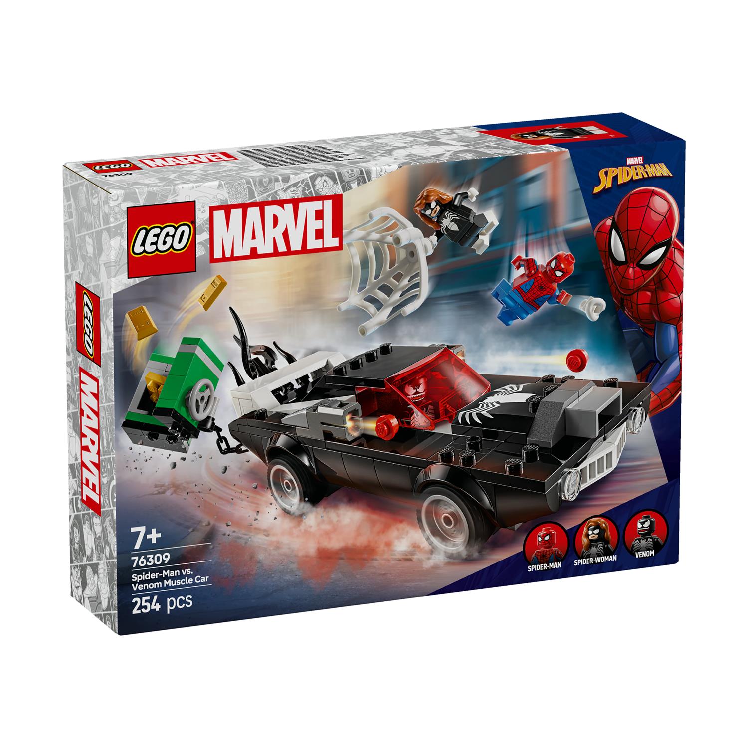 LEGO® Marvel: Spider-Man vs. Venom Muscle Car (76309) - Sunday Habit