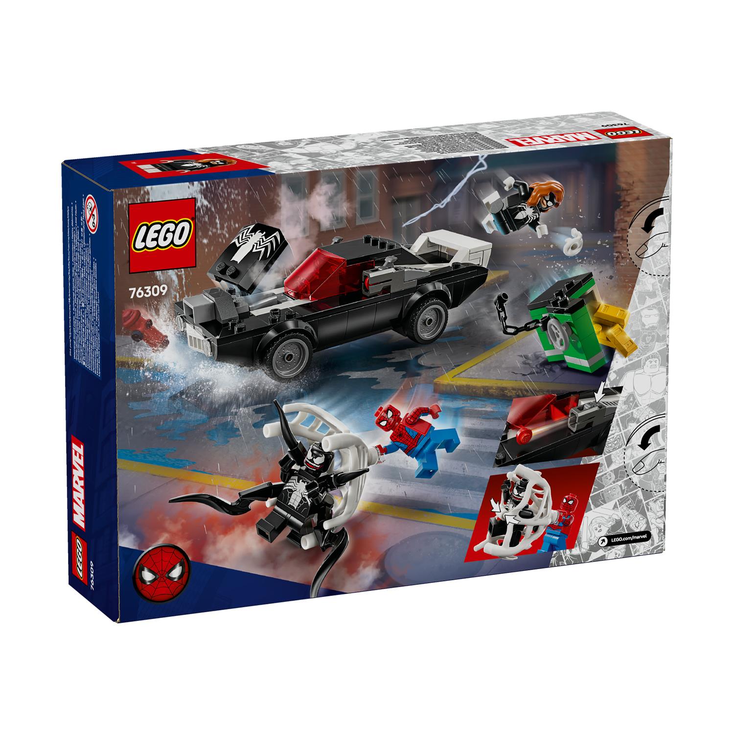 LEGO® Marvel: Spider-Man vs. Venom Muscle Car (76309) - Sunday Habit