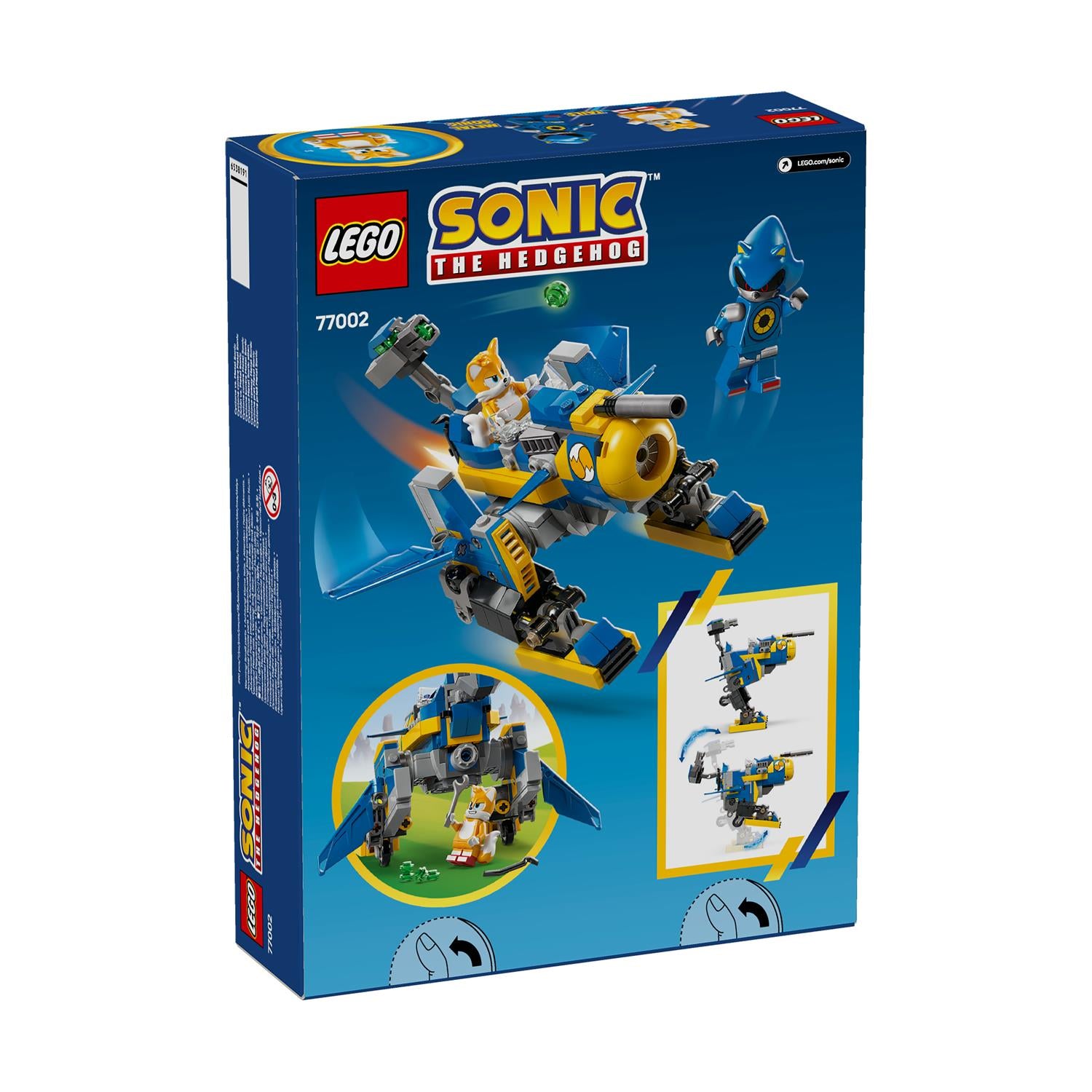 LEGO® Sonic the Hedgehog™: Cyclone vs. Metal Sonic (77002) - Sunday Habit