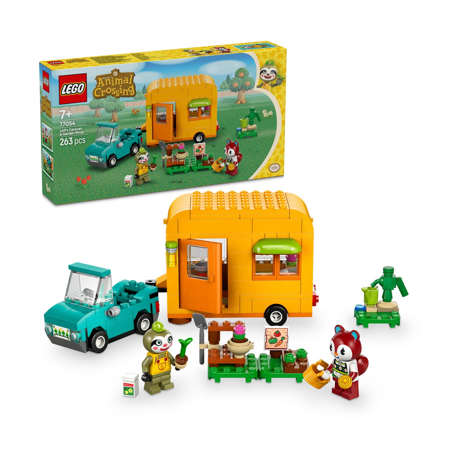LEGO® Animal Crossing™: Leif’s Caravan & Garden Shop (77054) - Sunday Habit
