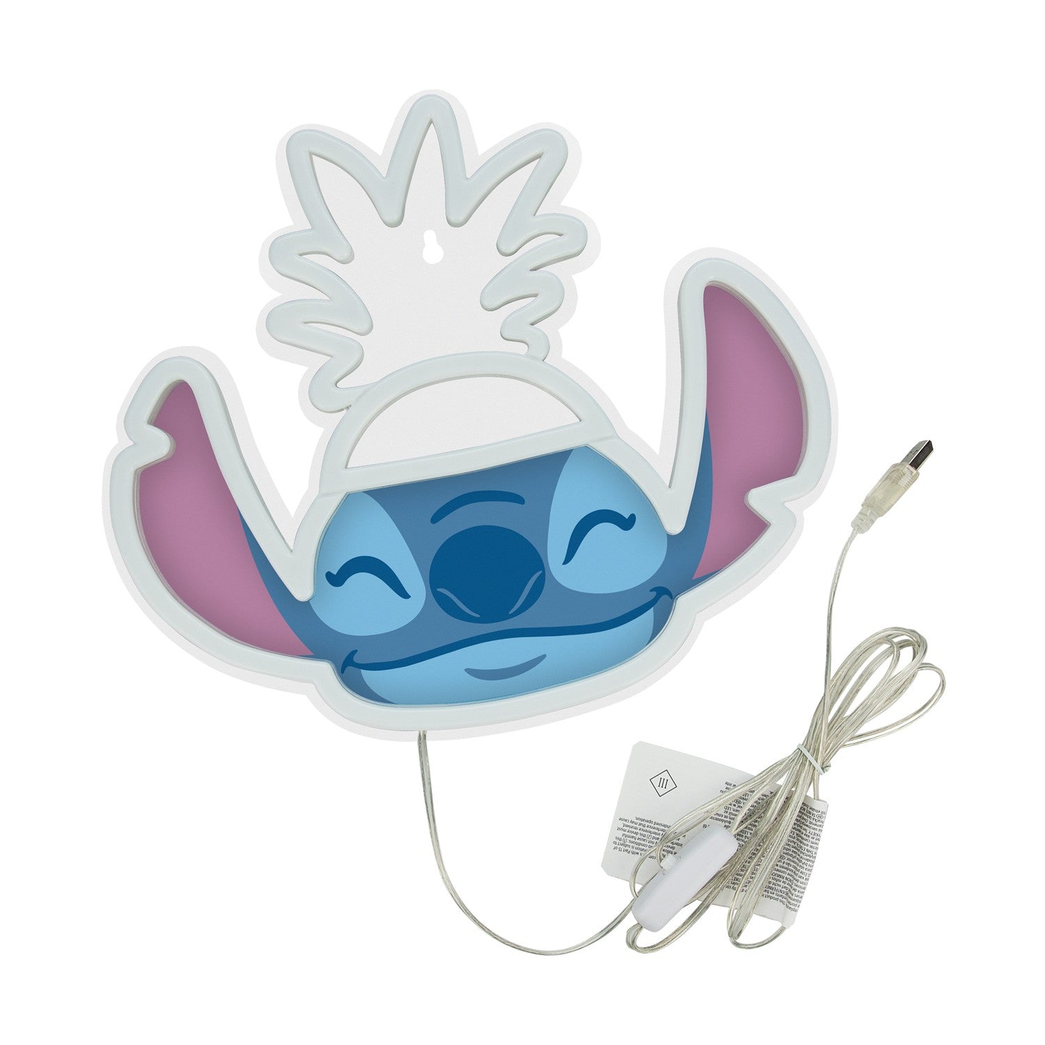 Paladone: Disney Stitch - Stitch Wall Mountable LED Neon Light (PP14685LSVN) - Sunday Habit