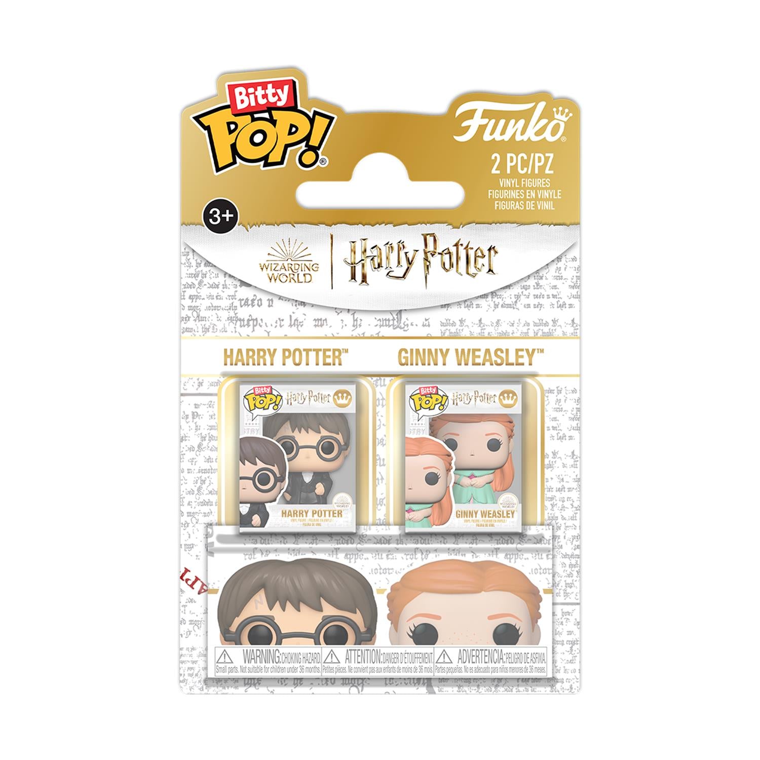 Funko Bitty Pop! 2-Pack: Harry Potter - Harry Potter & Ginny Weasley Vinyl Figures - Sunday Habit