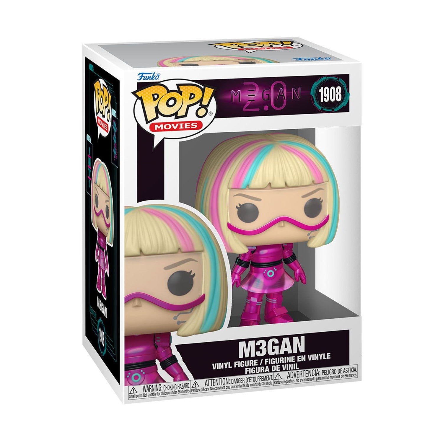 Funko Pop! Movies: M3GAN 2.0 - M3GAN #1908 Vinyl Figure - Sunday Habit