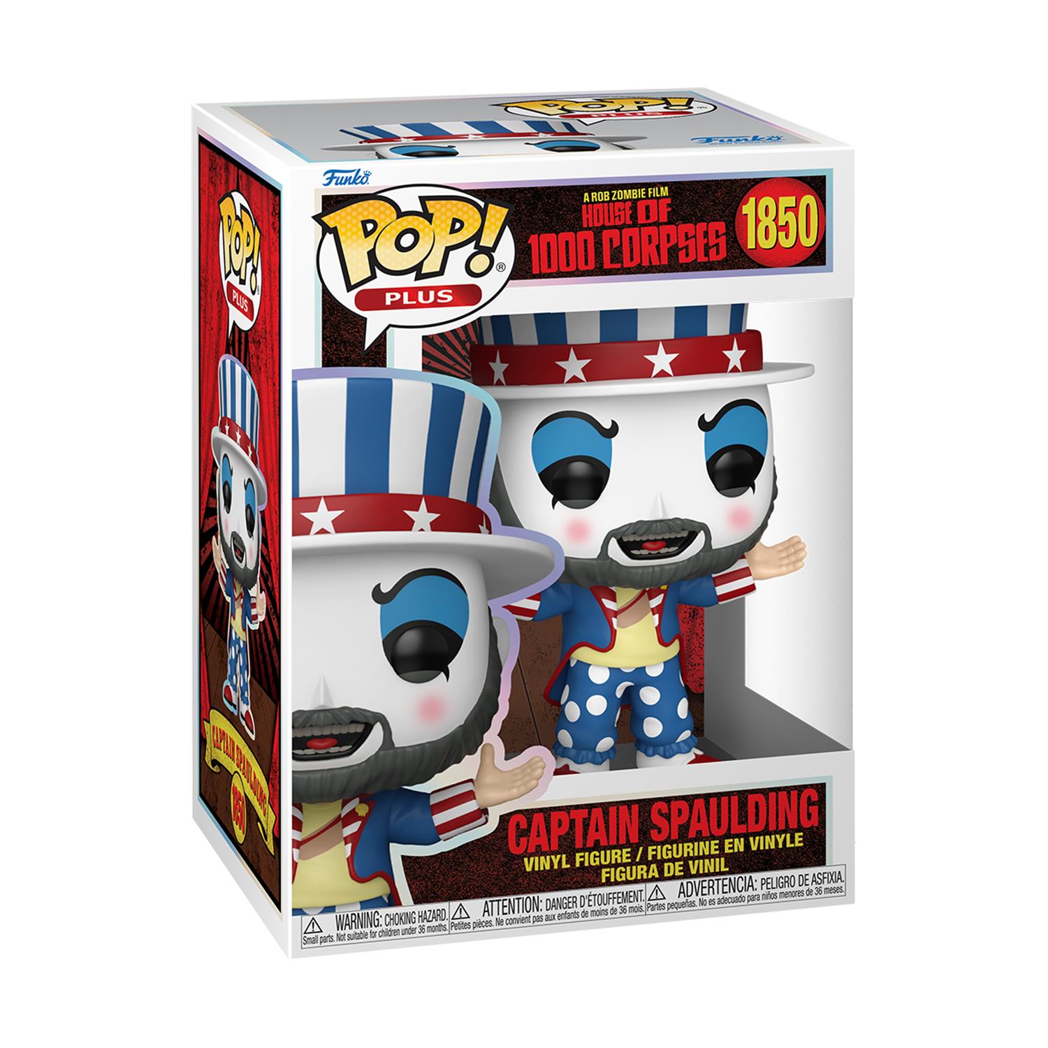 Funko Pop! Plus: House of 1000 Corpses - Captain Spaulding #1850 Vinyl Figure