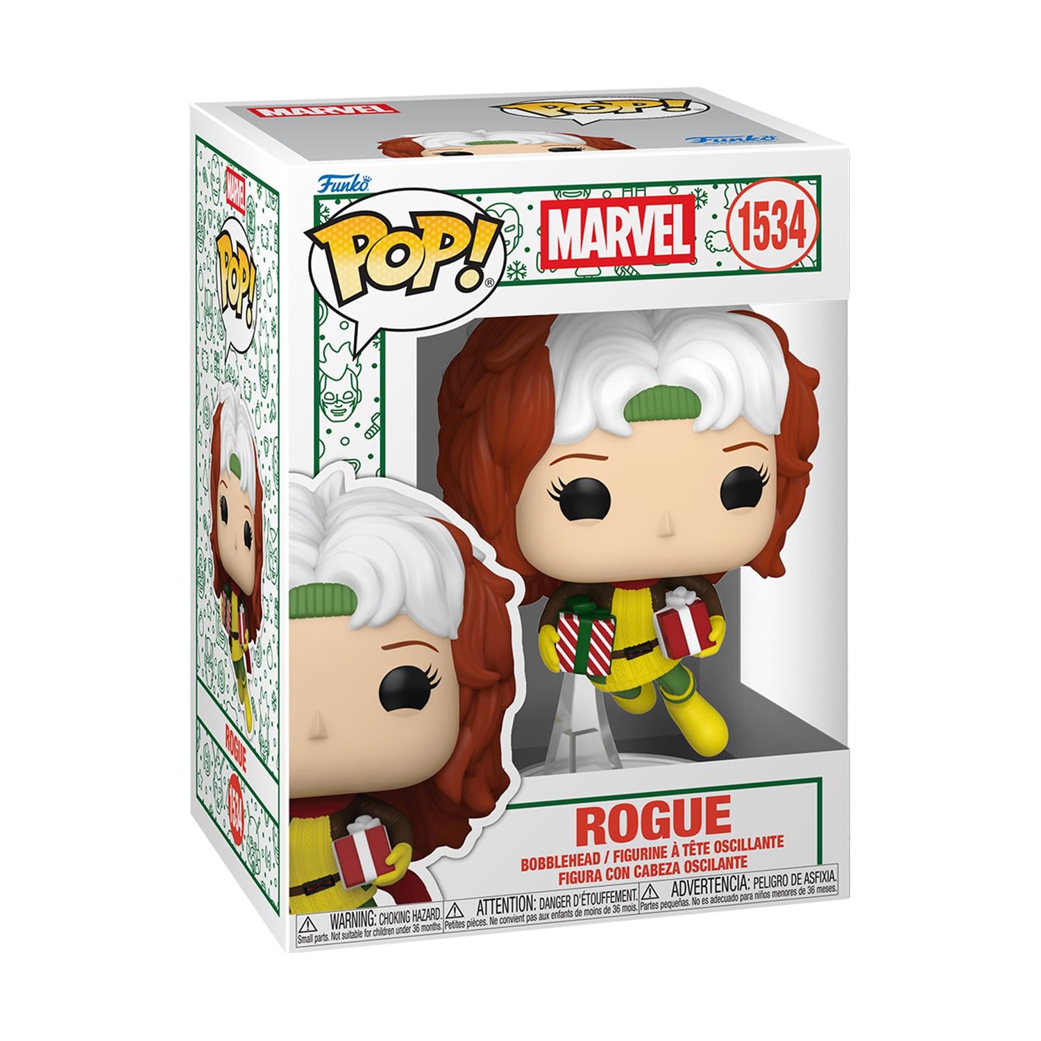 Funko Pop! Marvel: Marvel Holidays - Rogue #1534 Bobble-Head Vinyl Figure