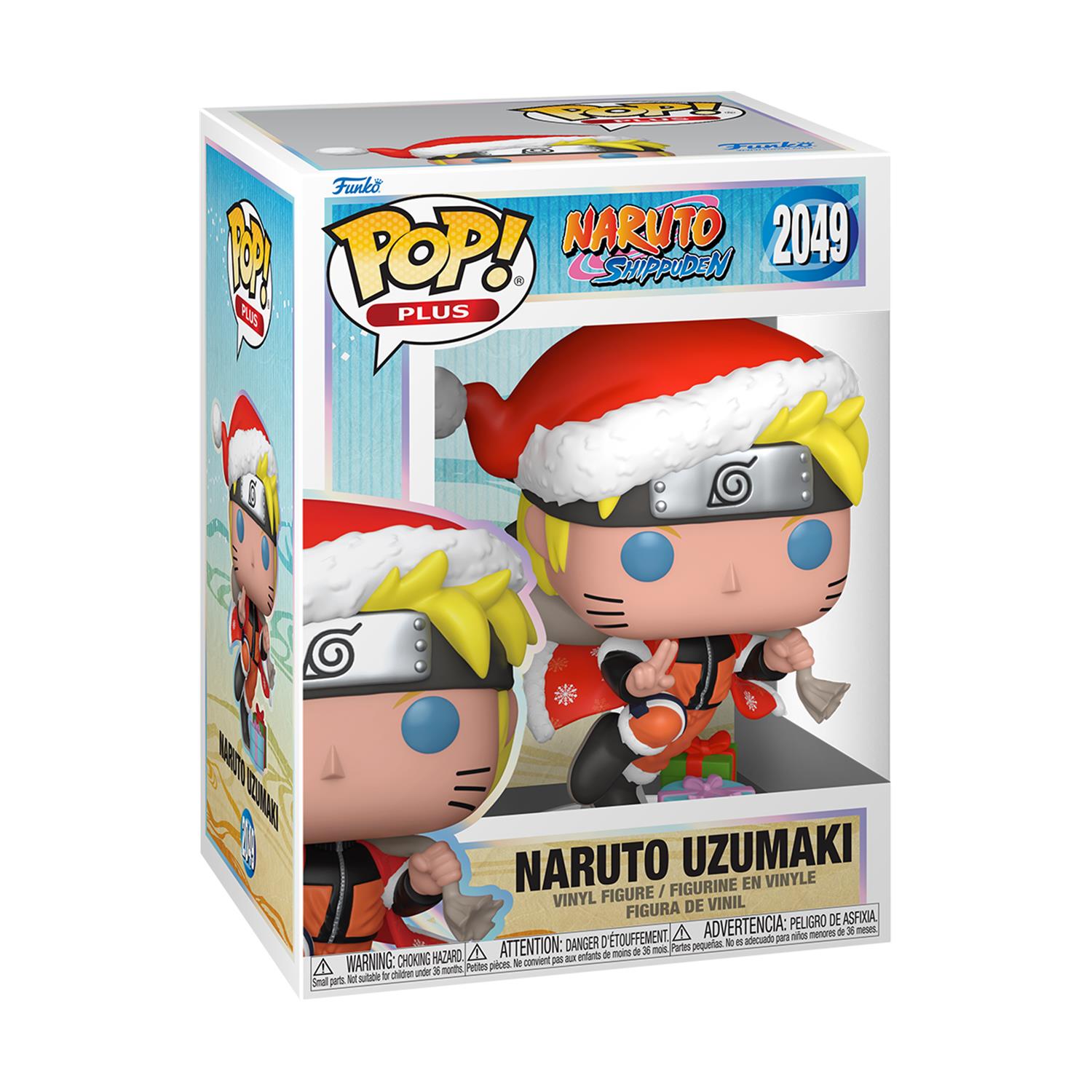 Funko Pop! Plus: Naruto Shippuden - Naruto Uzumaki (Holiday) #2049 Vinyl Figure