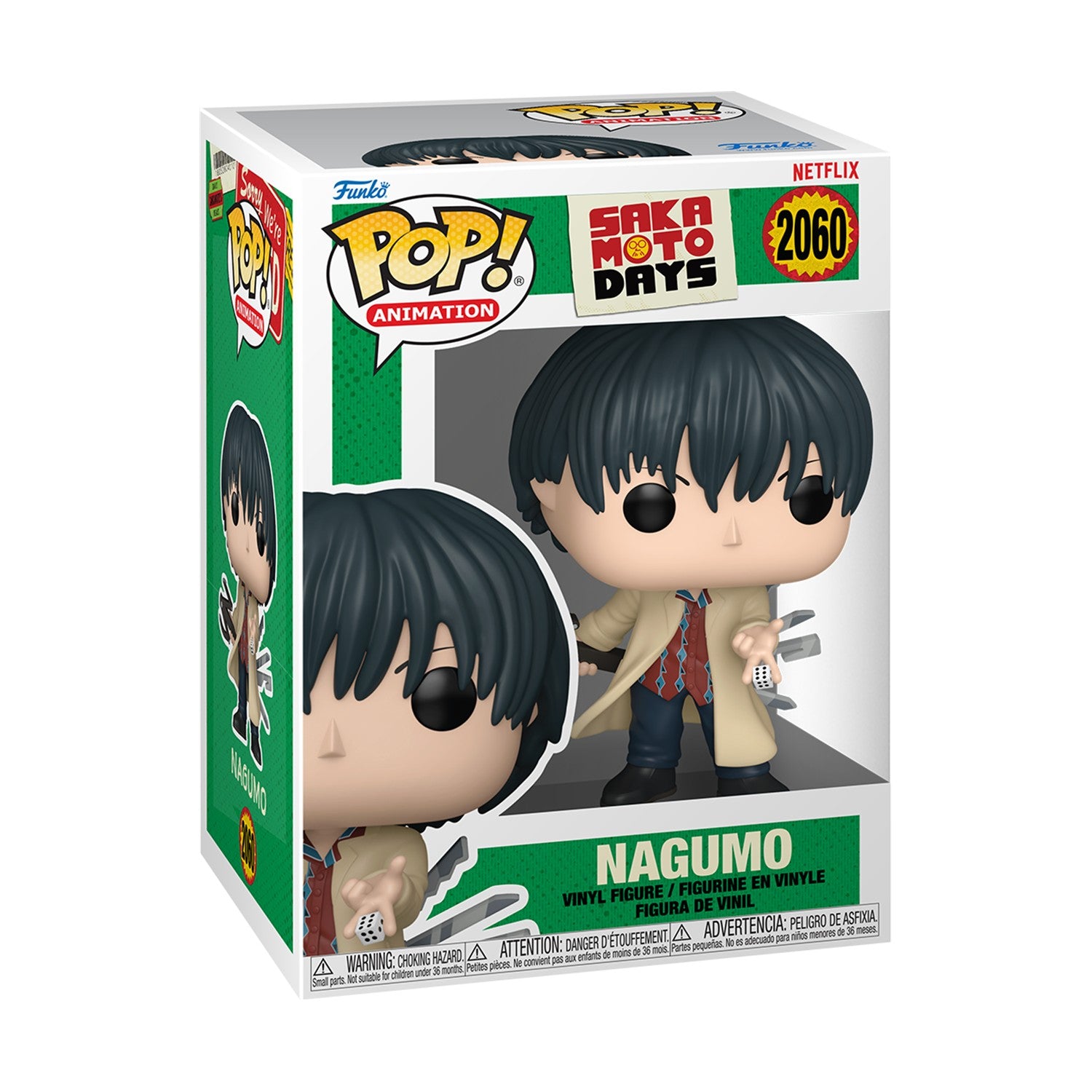 Funko Pop! Animation: Sakamoto Days - Nagumo #2060 Vinyl Figure