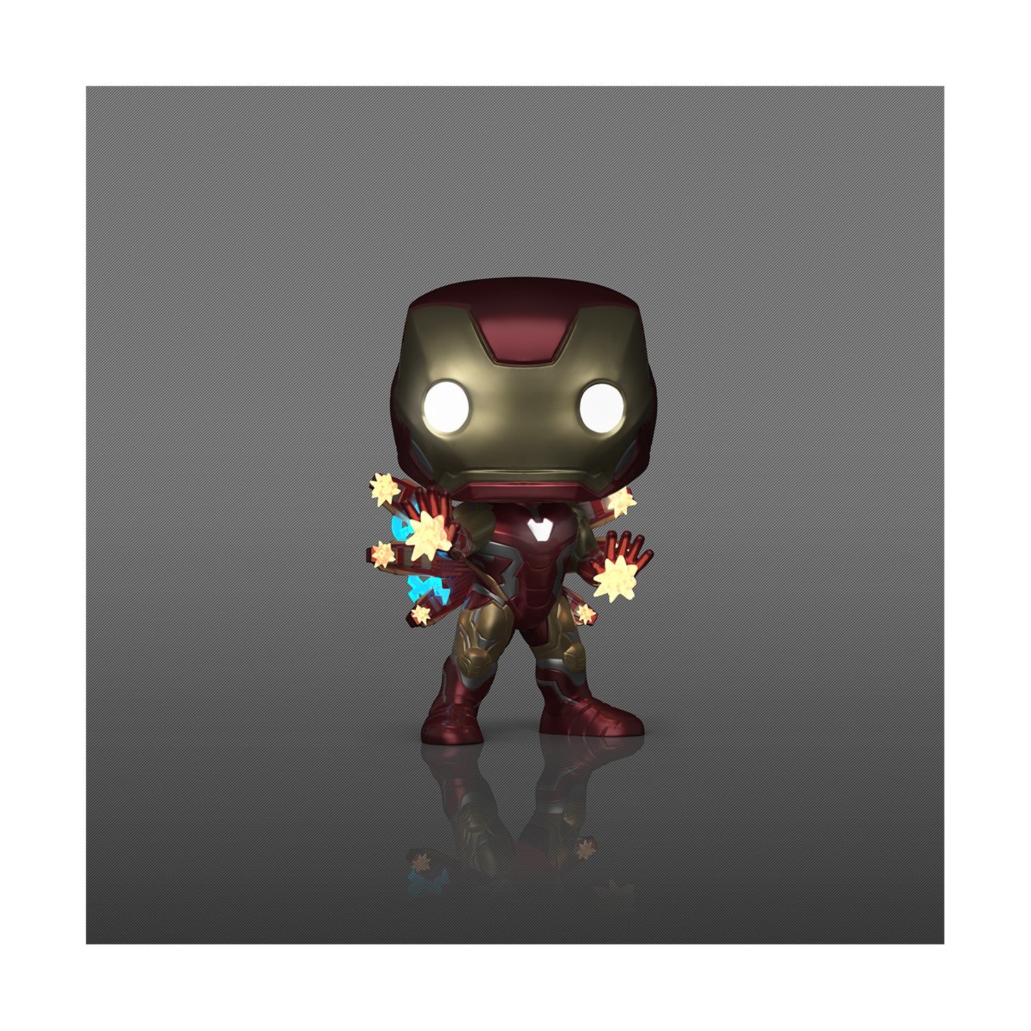 Funko Pop! Marvel: The Infinity Saga Avengers End Game - Iron Man (Glows in The Dark) (Special Edition) #1555 Bobble-Head Vinyl Figure