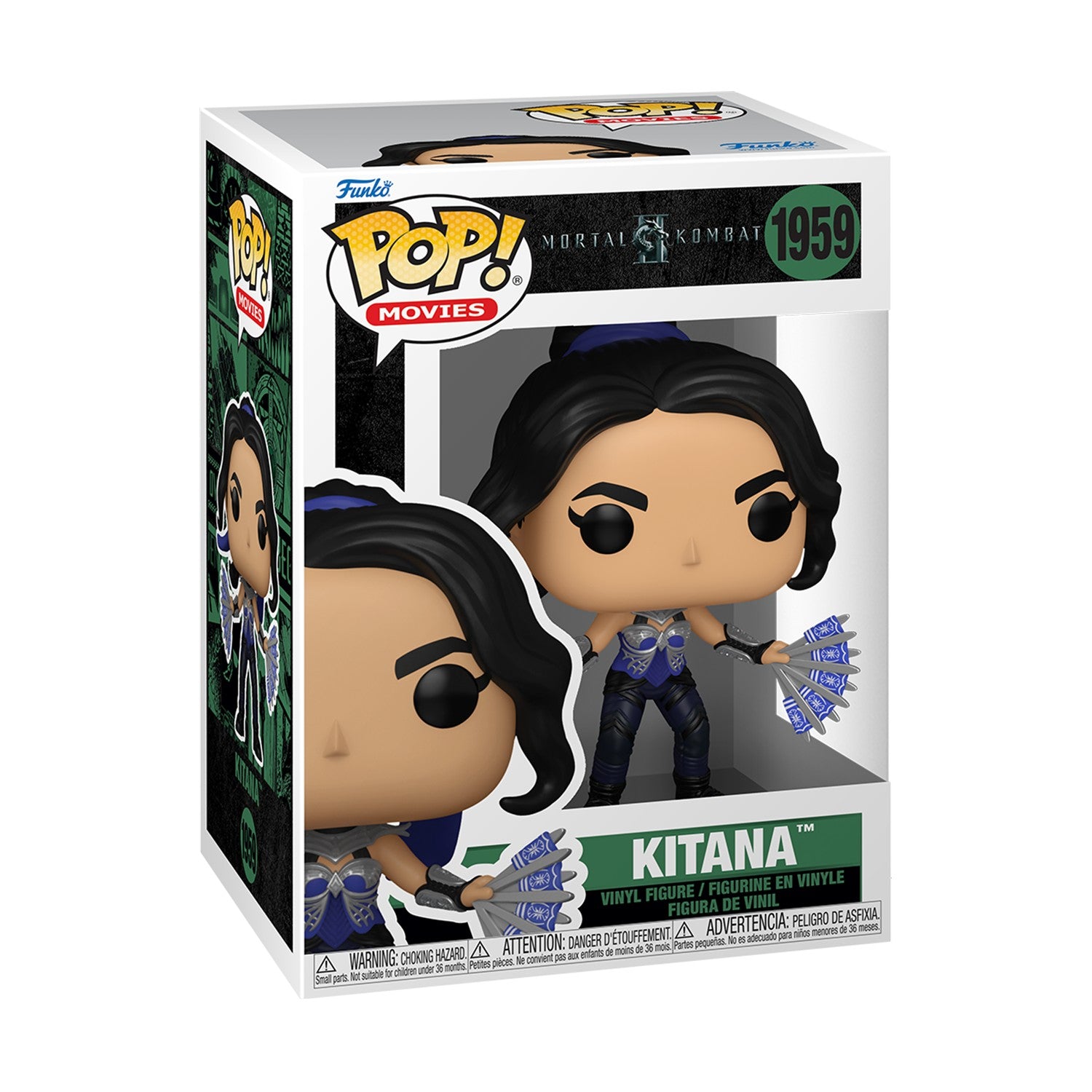 Funko Pop Мортал Комбат Kitana 1959 Винил Фигура - Sunday Habit