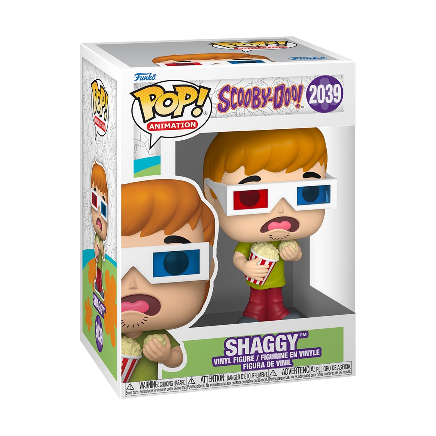 Funko Pop! Animation: Scooby Doo - Shaggy #2039 Vinyl Figure