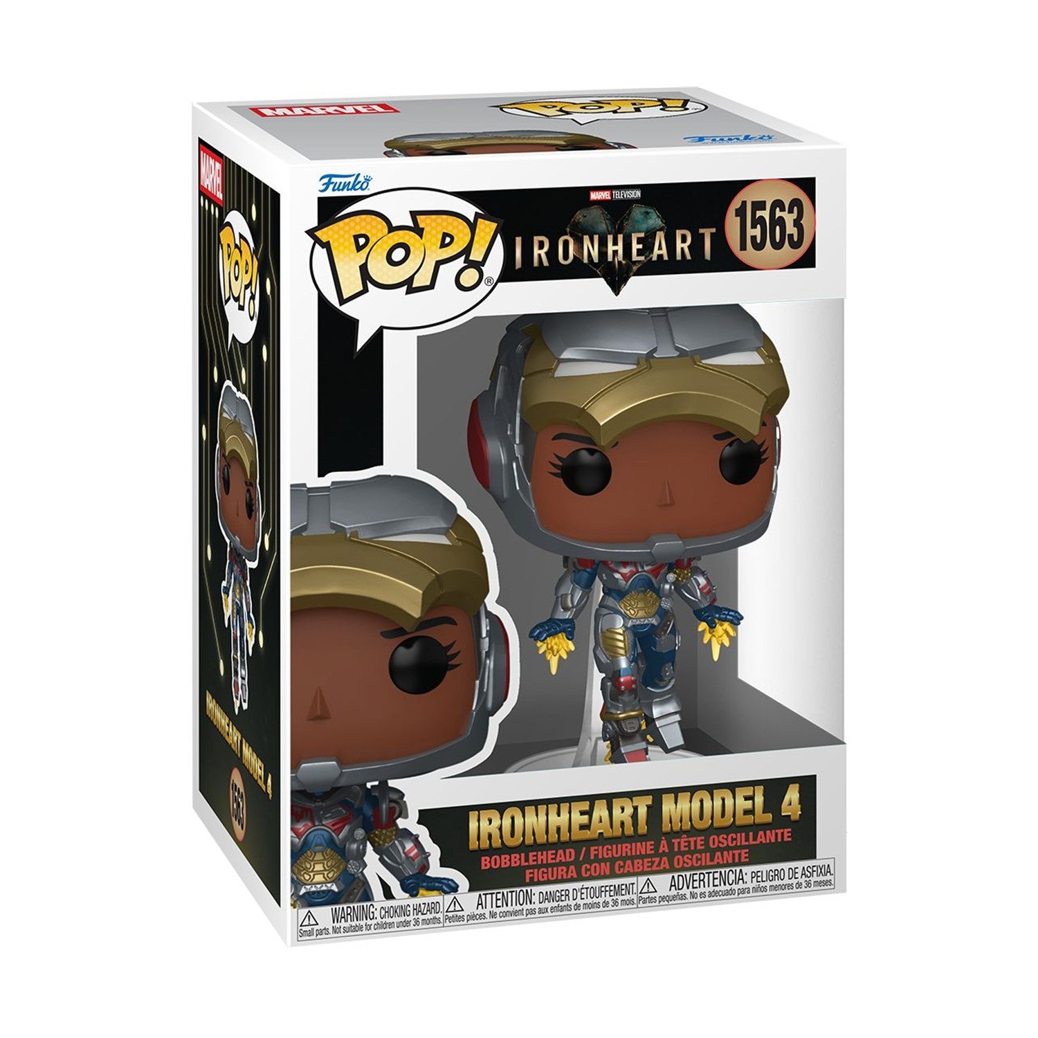 Funko Marvel Ironheart Model 4 Фигура Бобъл Хед - Sunday Habit