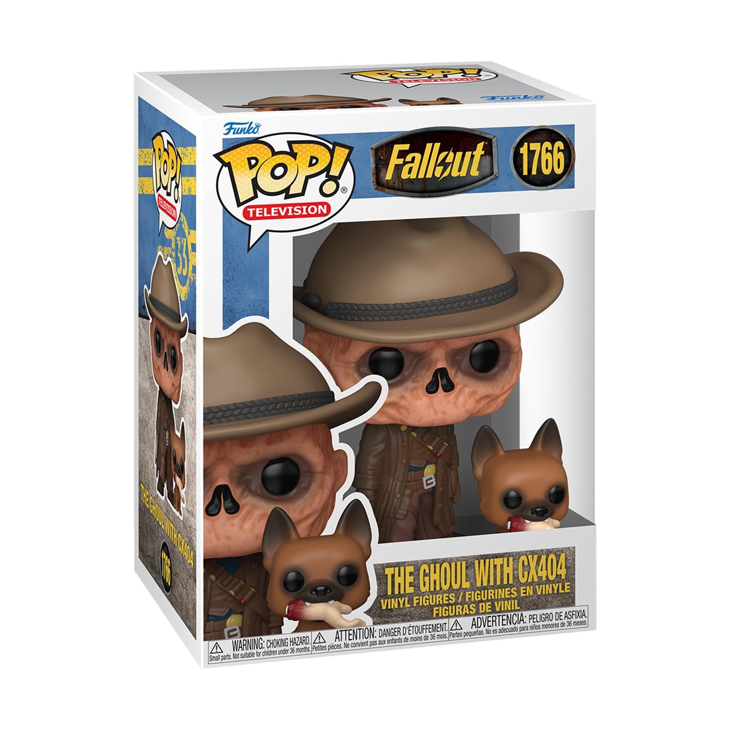 Funko Pop! Television: Fallout - The Ghoul with CX404 #1766 Vinyl Figures