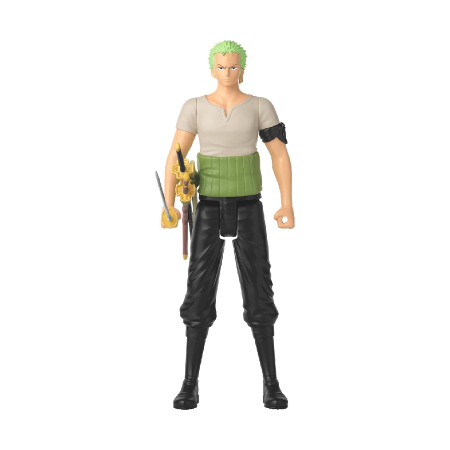 Bandai Anime Heroes Mega World Collectable: One Piece - Roronoa Zoro Action Figure (38332)