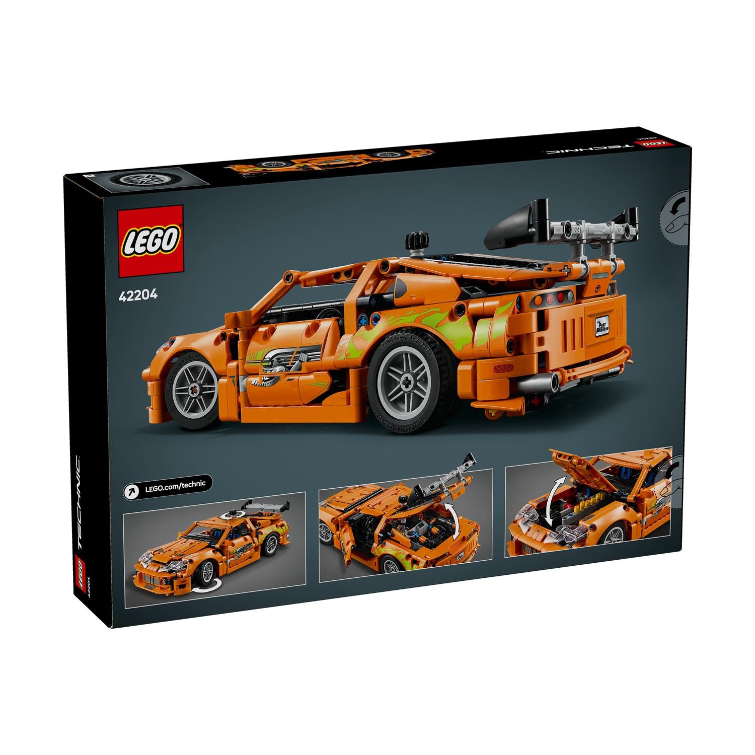 LEGO® Technic: Fast And Furious Toyota Supra Mk4 (42204) - Sunday Habit