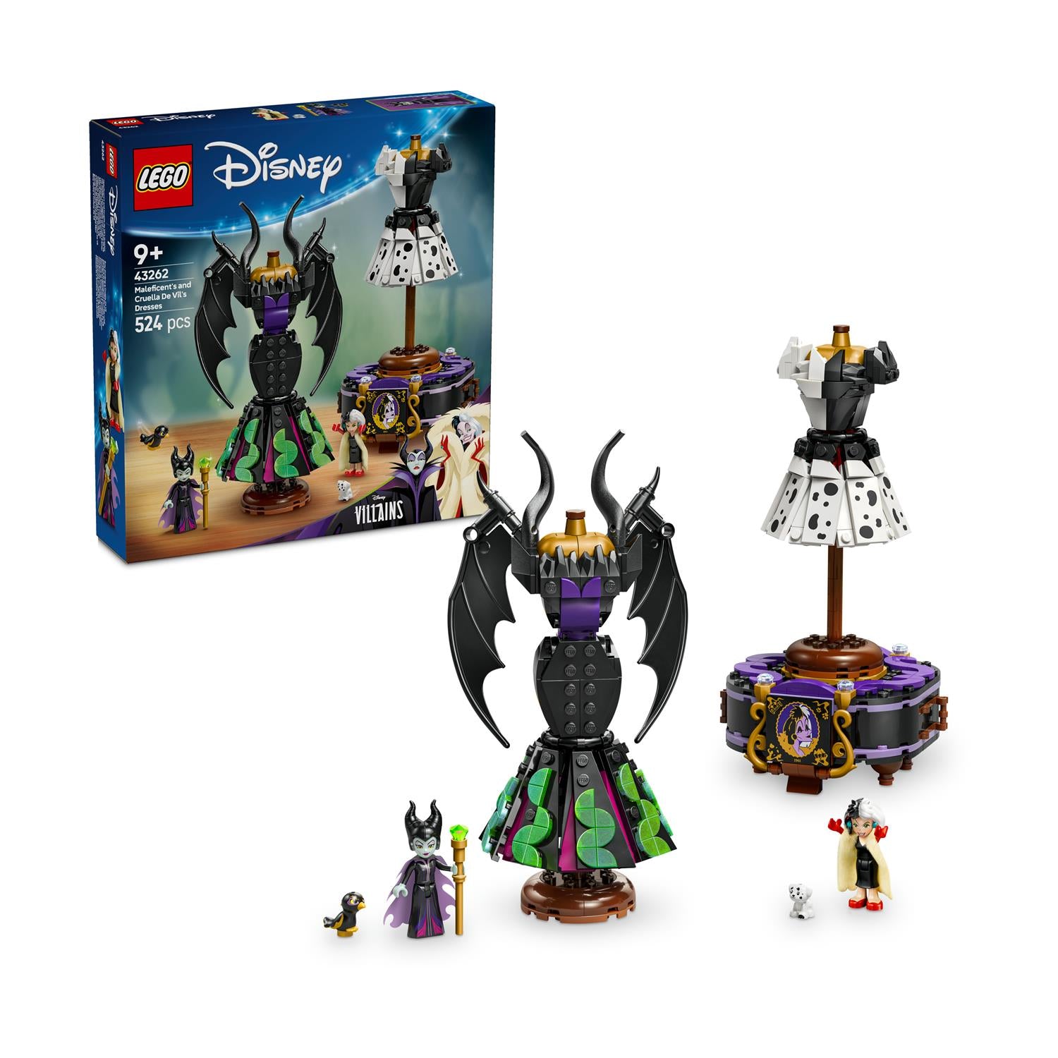 LEGO® Disney Classic: Maleficent's And Cruella De Vil's Dresse (43262) - Sunday Habit