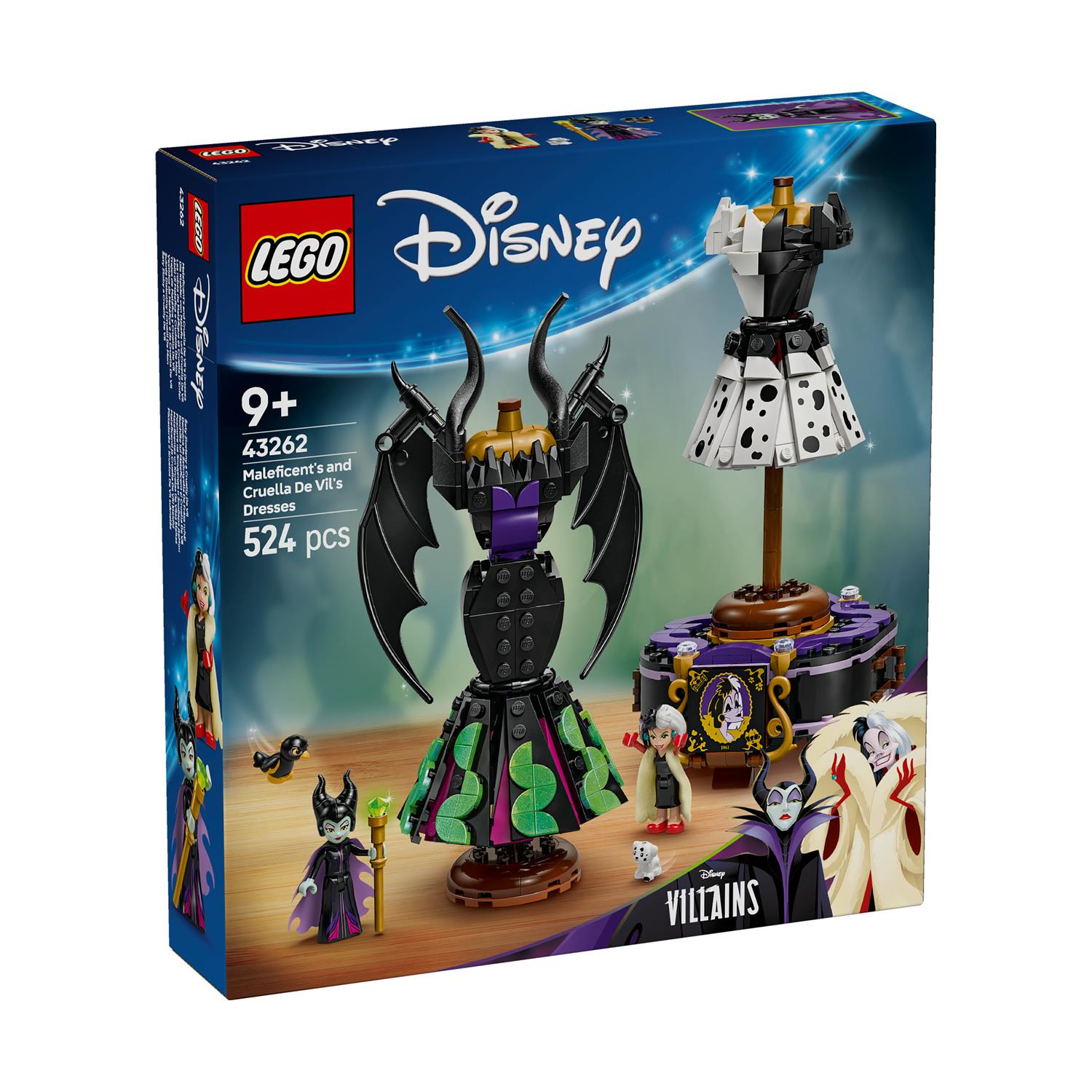 LEGO® Disney Classic: Maleficent's And Cruella De Vil's Dresse (43262) - Sunday Habit