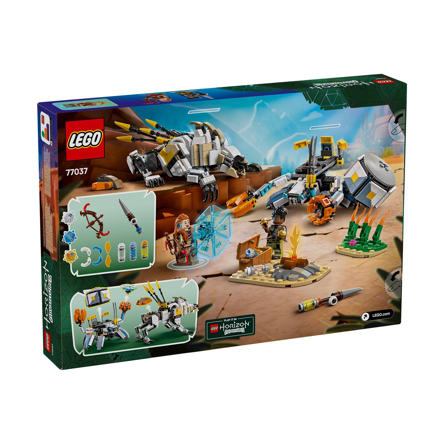 LEGO® Horizon: Adventures - Aloy & Varl Vs. Shell-Walker & Sawtooth (77037) - Sunday Habit