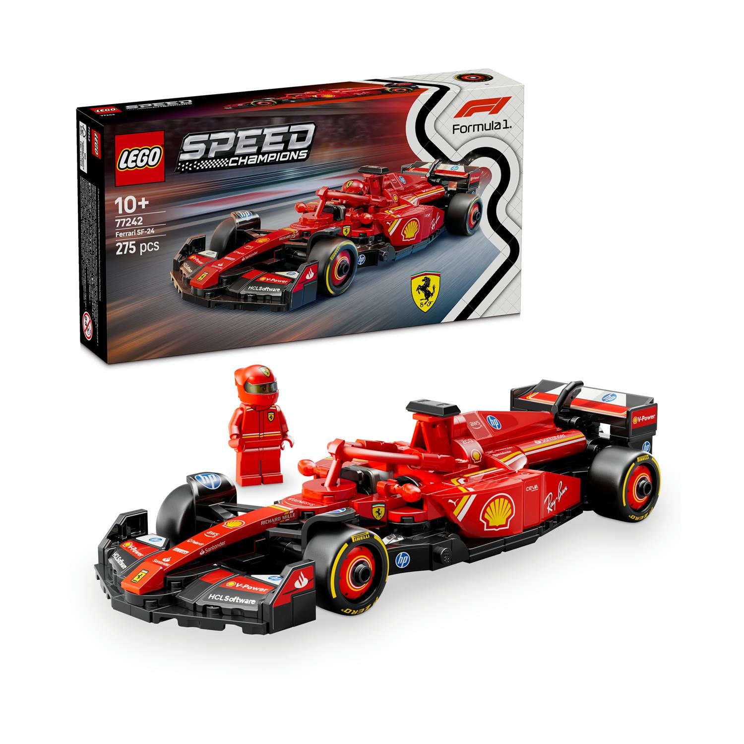 LEGO® Speed Champions: Ferrari Sf-24 F1® Race Car (77242) - Sunday Habit