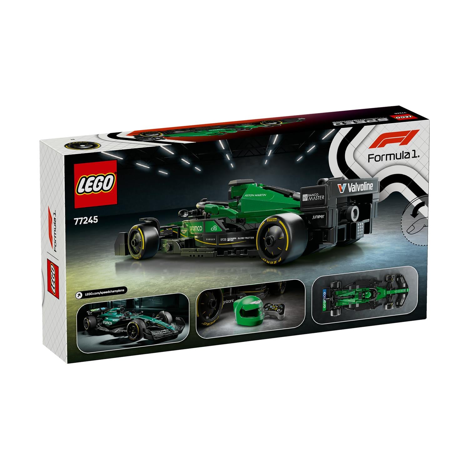 LEGO® Speed Champions: Aston Martin Aramco F1® Amr24 Race Car (77245) - Sunday Habit