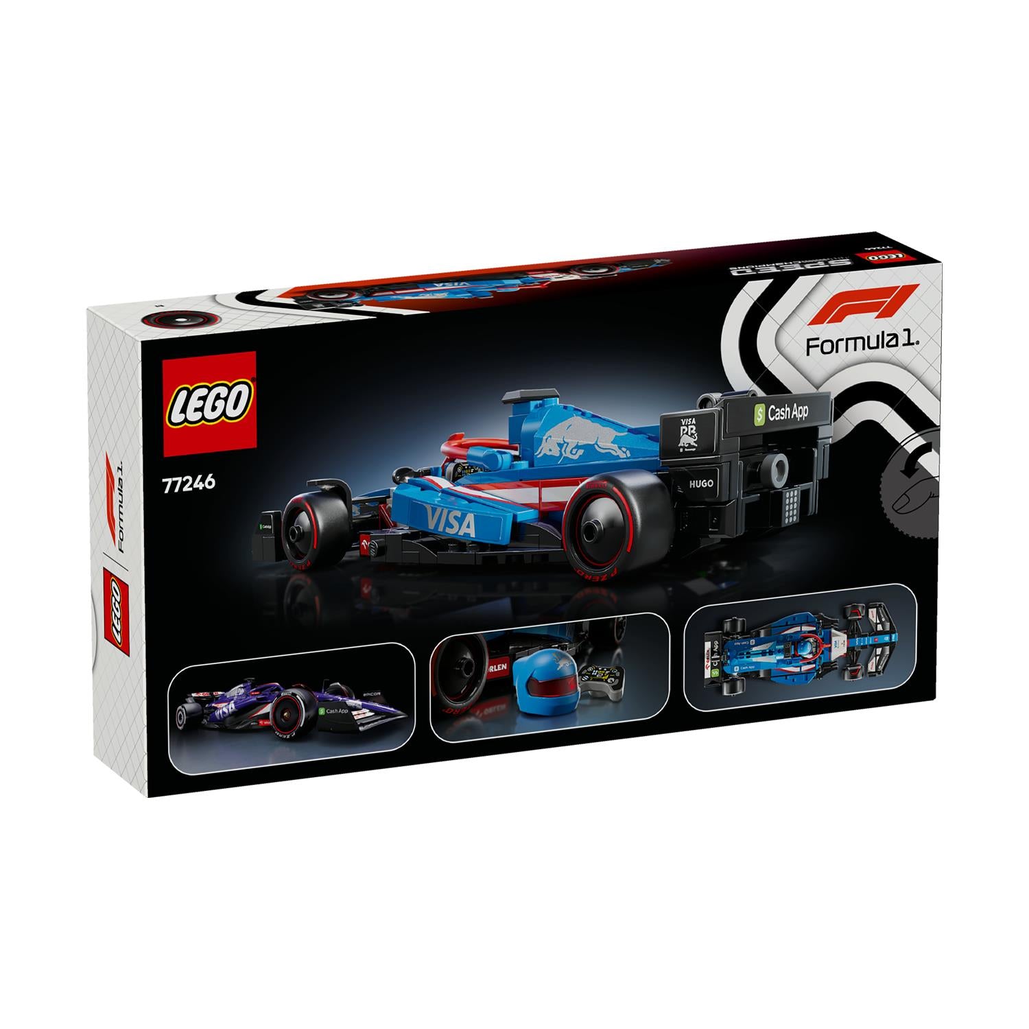 LEGO® Speed Champions: Visa Cash App Rb Vcarb 01 F1® Race Car (77246) - Sunday Habit