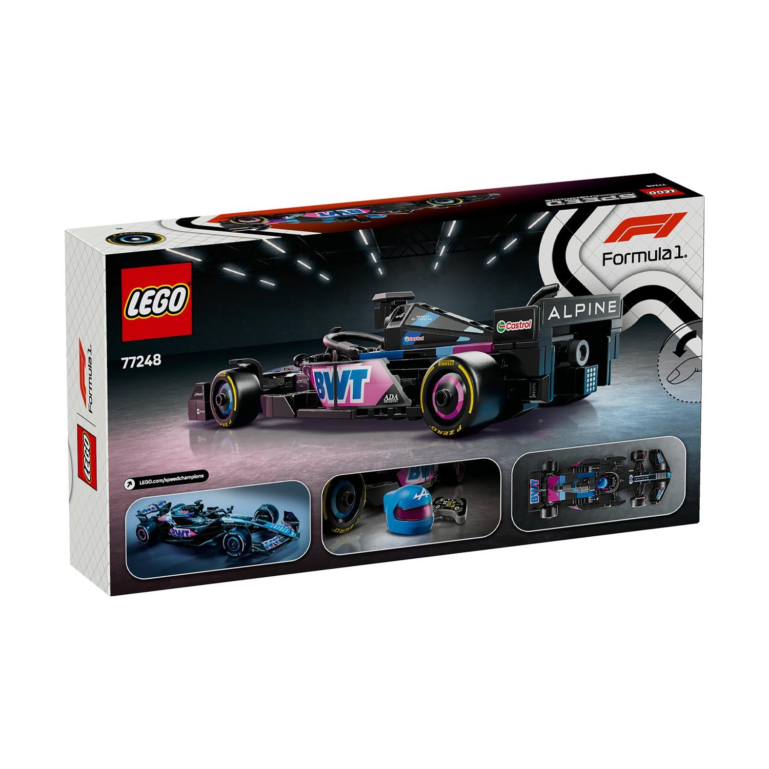 LEGO® Speed Champions: Bwt Alpine F1® Team A524 Race Car (77248) - Sunday Habit