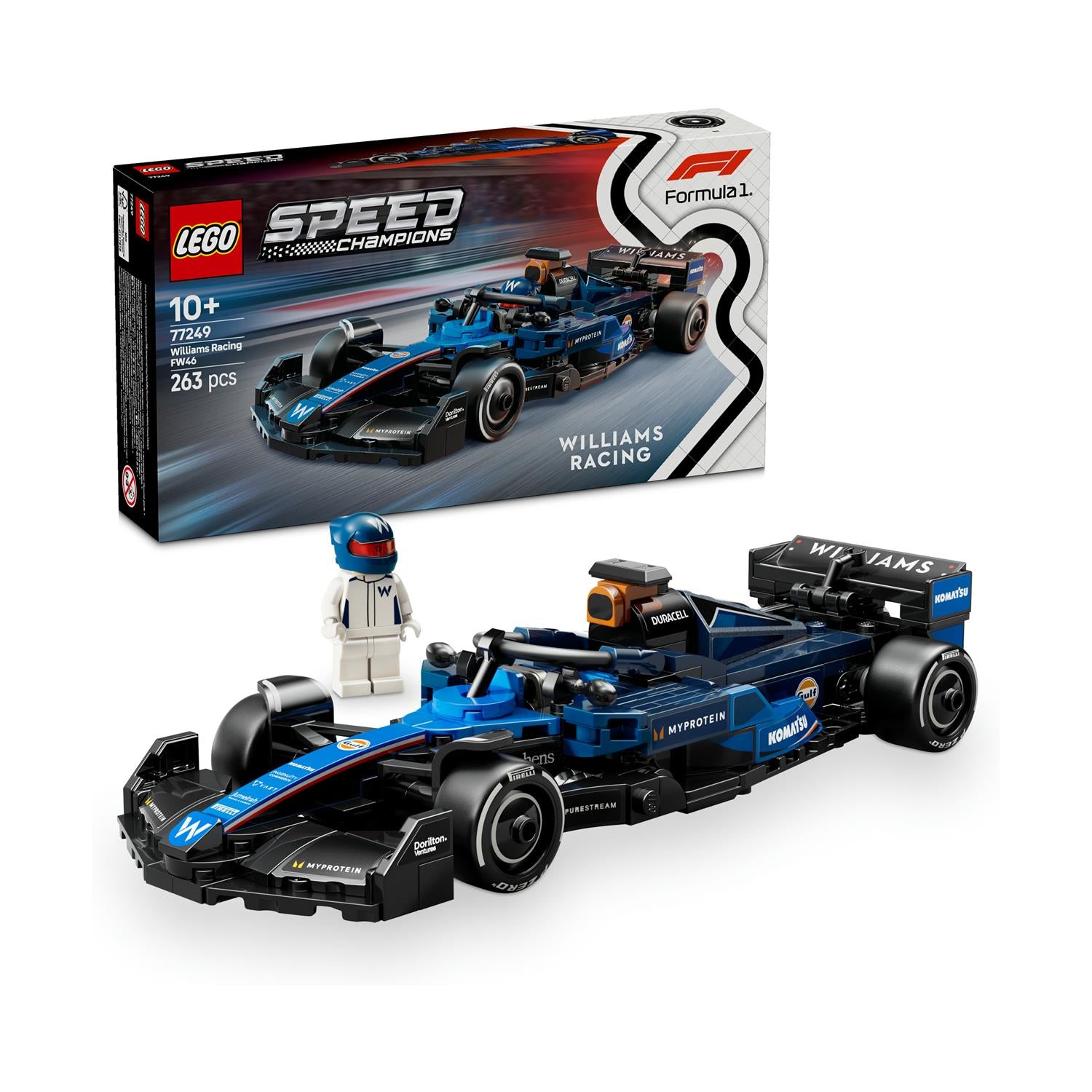 LEGO® Speed Champions: Williams Racing Fw46 F1® Race Car (77249) - Sunday Habit