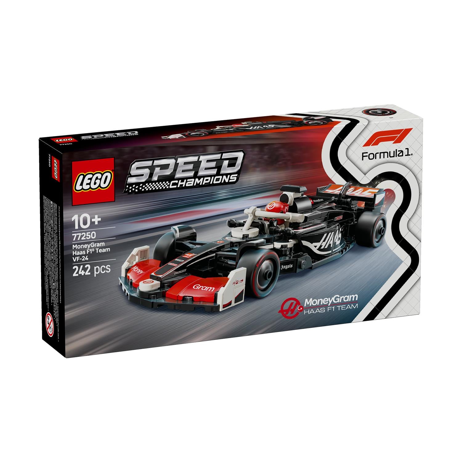 LEGO® Speed Champions: Moneygram Haas F1® Team Vf-24 Race Car (77250) - Sunday Habit