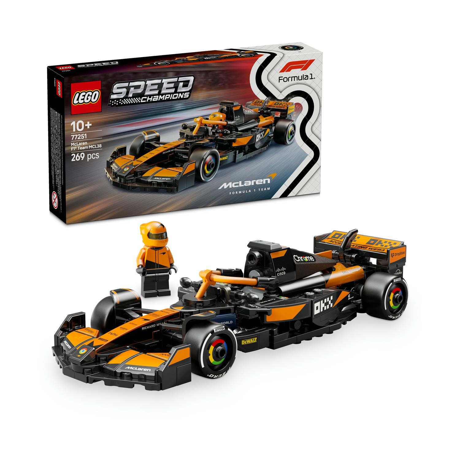 LEGO® Speed Champions: Mclaren F1® Team Mcl38 Race Car (77251) - Sunday Habit