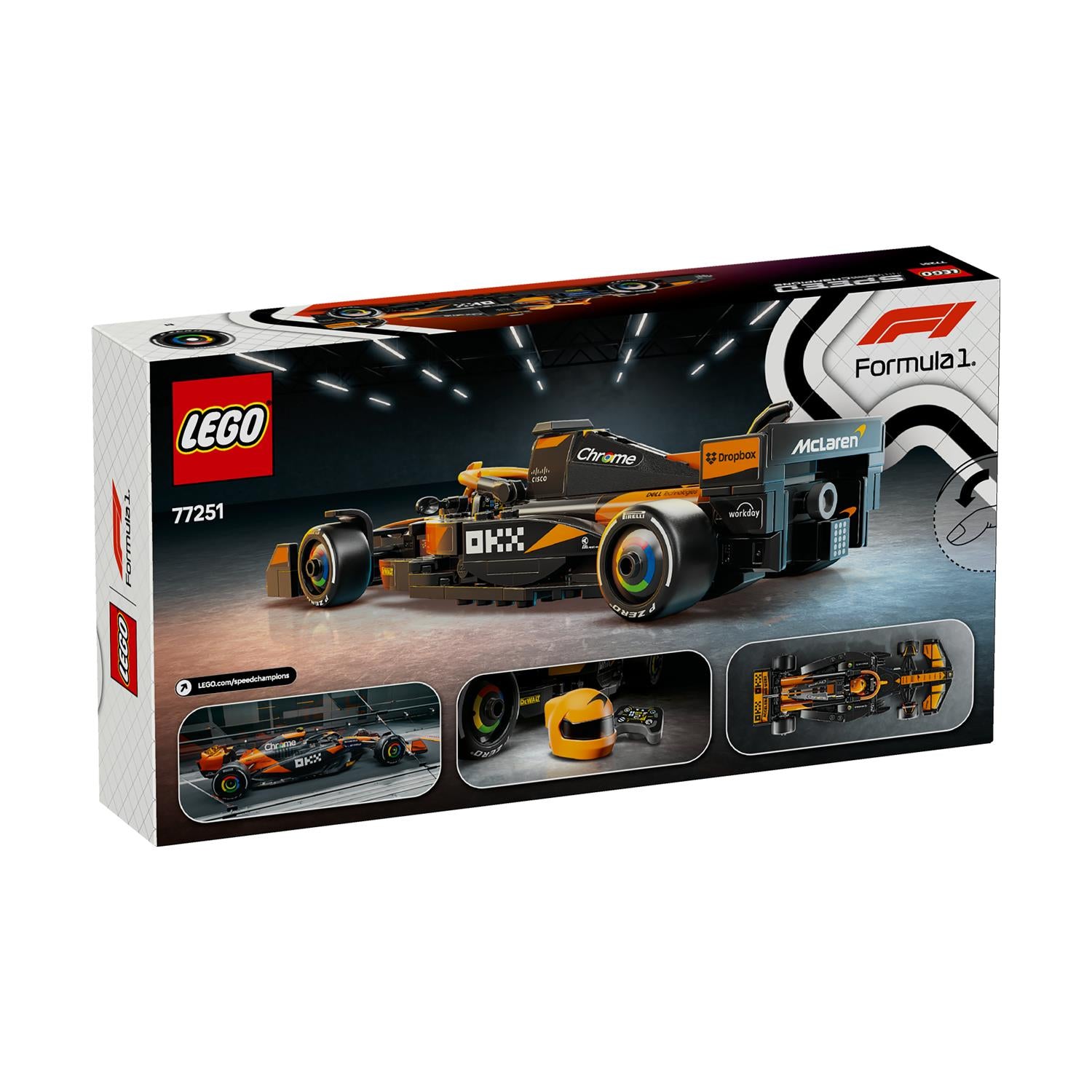 LEGO® Speed Champions: Mclaren F1® Team Mcl38 Race Car (77251) - Sunday Habit