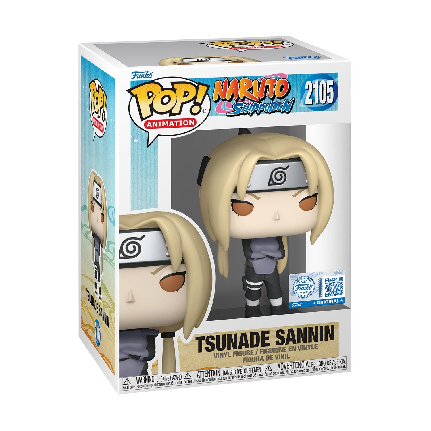 Funko Pop! Animation: Naruto Shippuden - Tsunade Sannin (Special Edition) #2105 Vinyl Figure - Sunday Habit