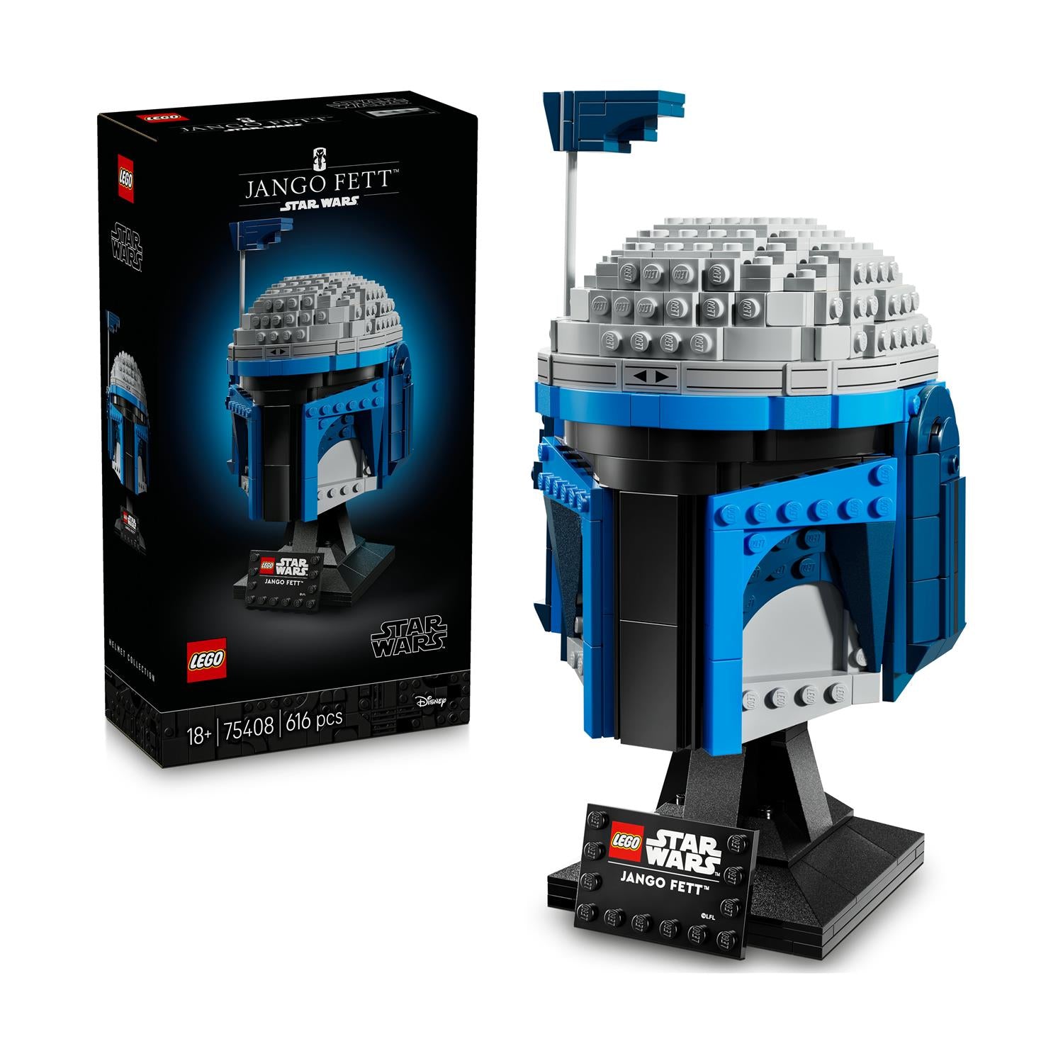 LEGO® Star Wars™: Jango Fett™ Helmet (75408)