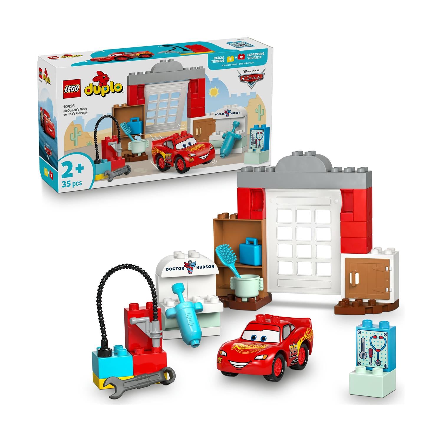 LEGO® DUPLO® Disney and Pixar: Cars McQueen’s Visit to Doc’s Garage (10456) - Sunday Habit
