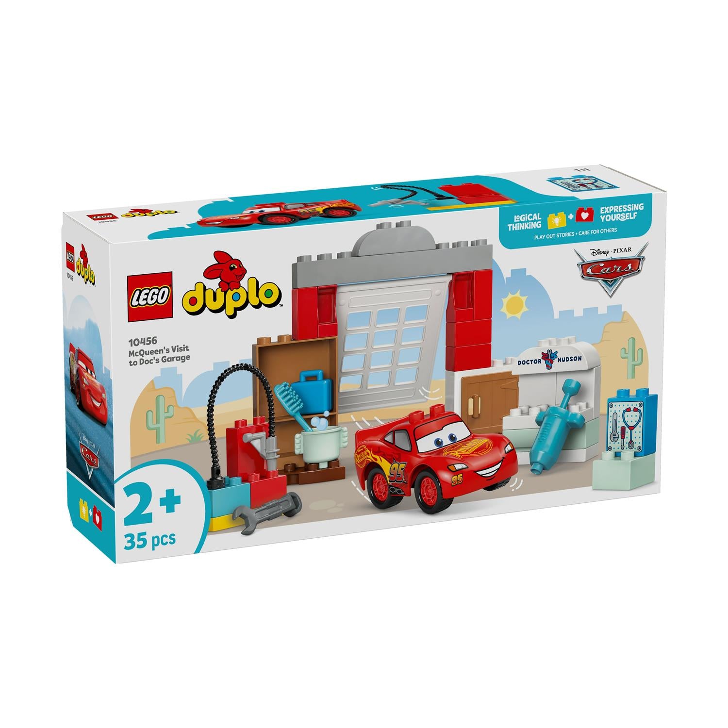 LEGO® DUPLO® Disney and Pixar: Cars McQueen’s Visit to Doc’s Garage (10456) - Sunday Habit