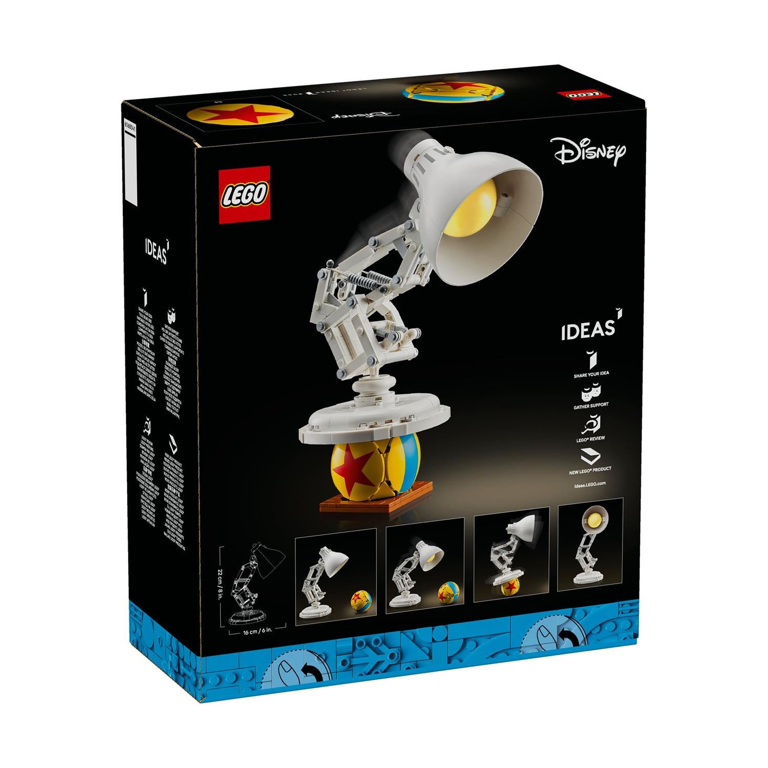 LEGO® Ideas: Disney Pixar Luxo Jr. (21357) - Sunday Habit