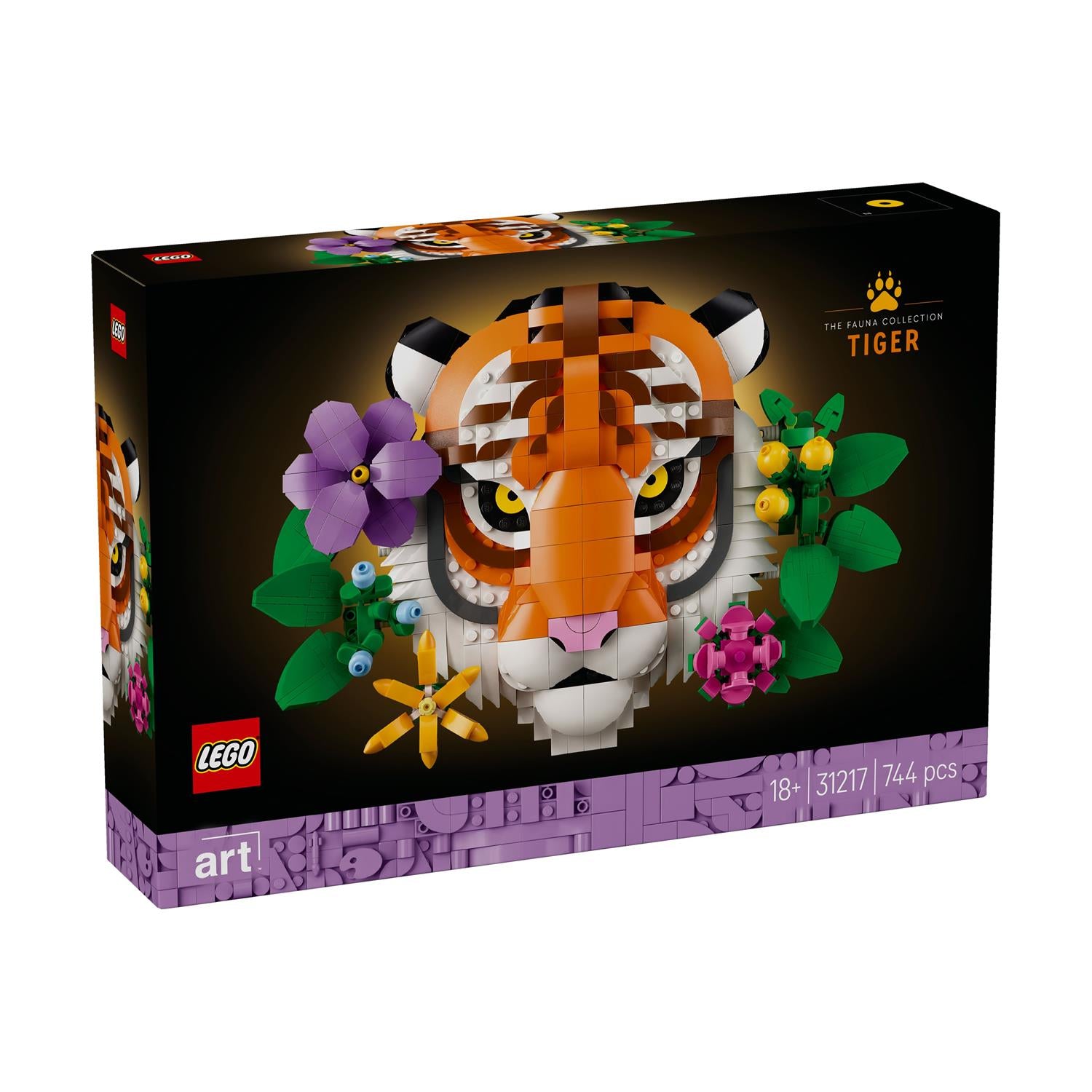LEGO® Art: The Fauna Collection - Tiger (31217) - Sunday Habit