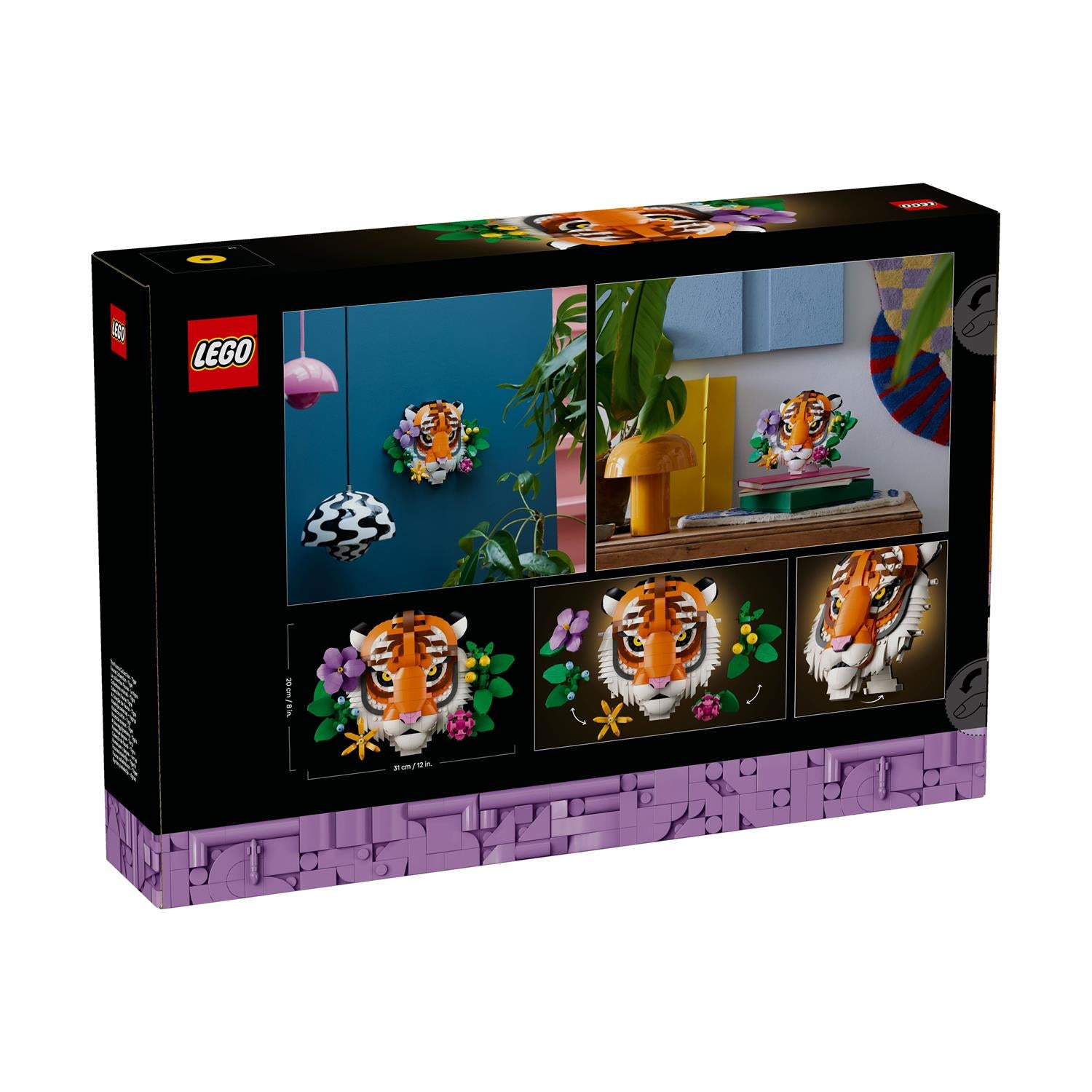 LEGO® Art: The Fauna Collection - Tiger (31217) - Sunday Habit