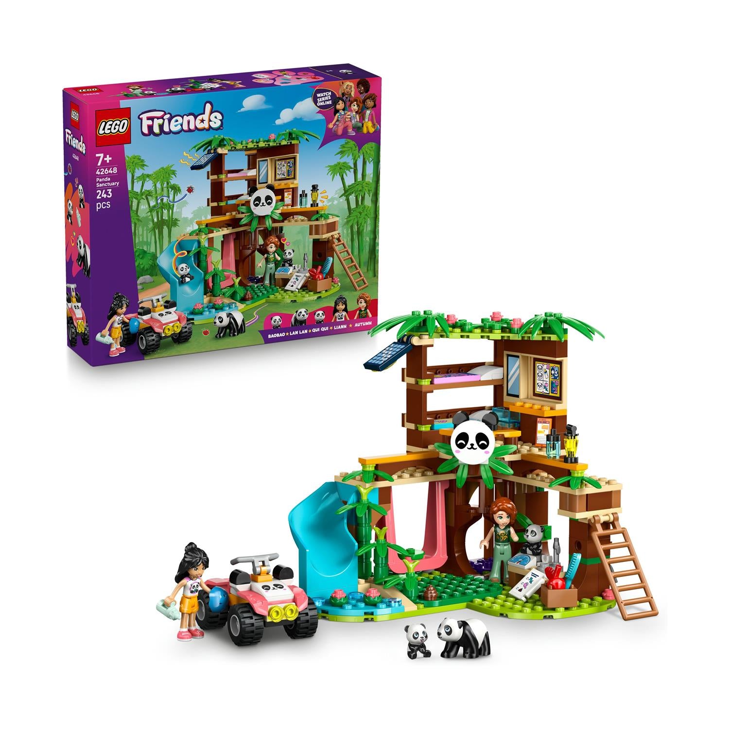 LEGO® Friends: Panda Sanctuary Animal Care (42648) - Sunday Habit