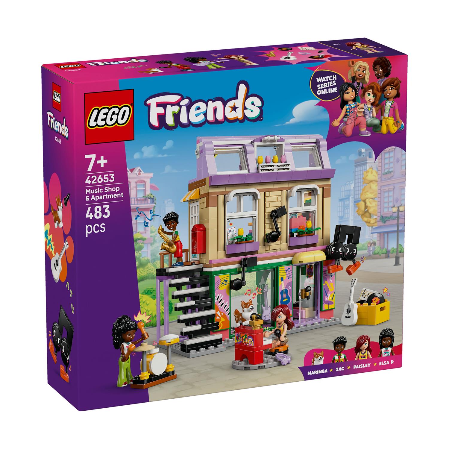 LEGO® Friends: Music Store & Apartment (42653) - Sunday Habit