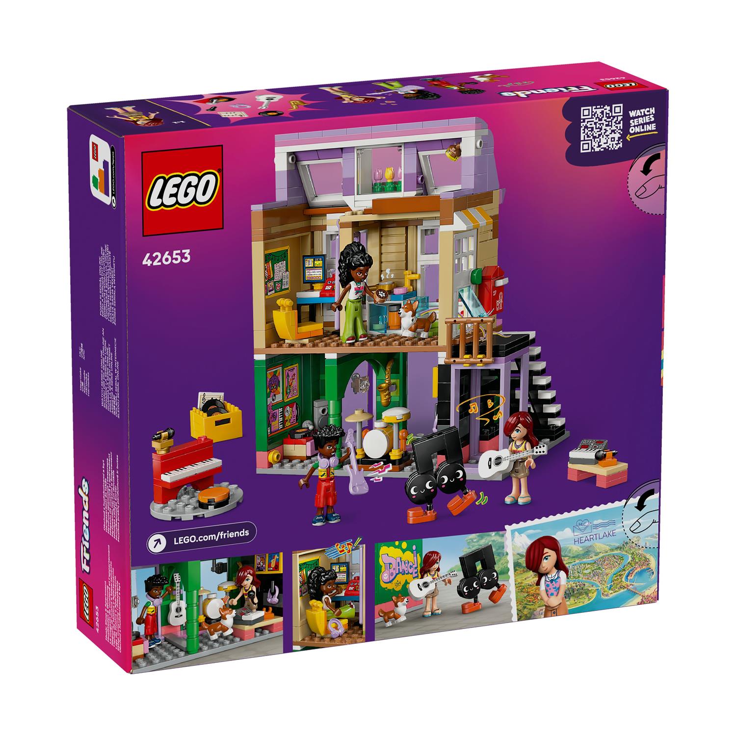 LEGO® Friends: Music Store & Apartment (42653) - Sunday Habit