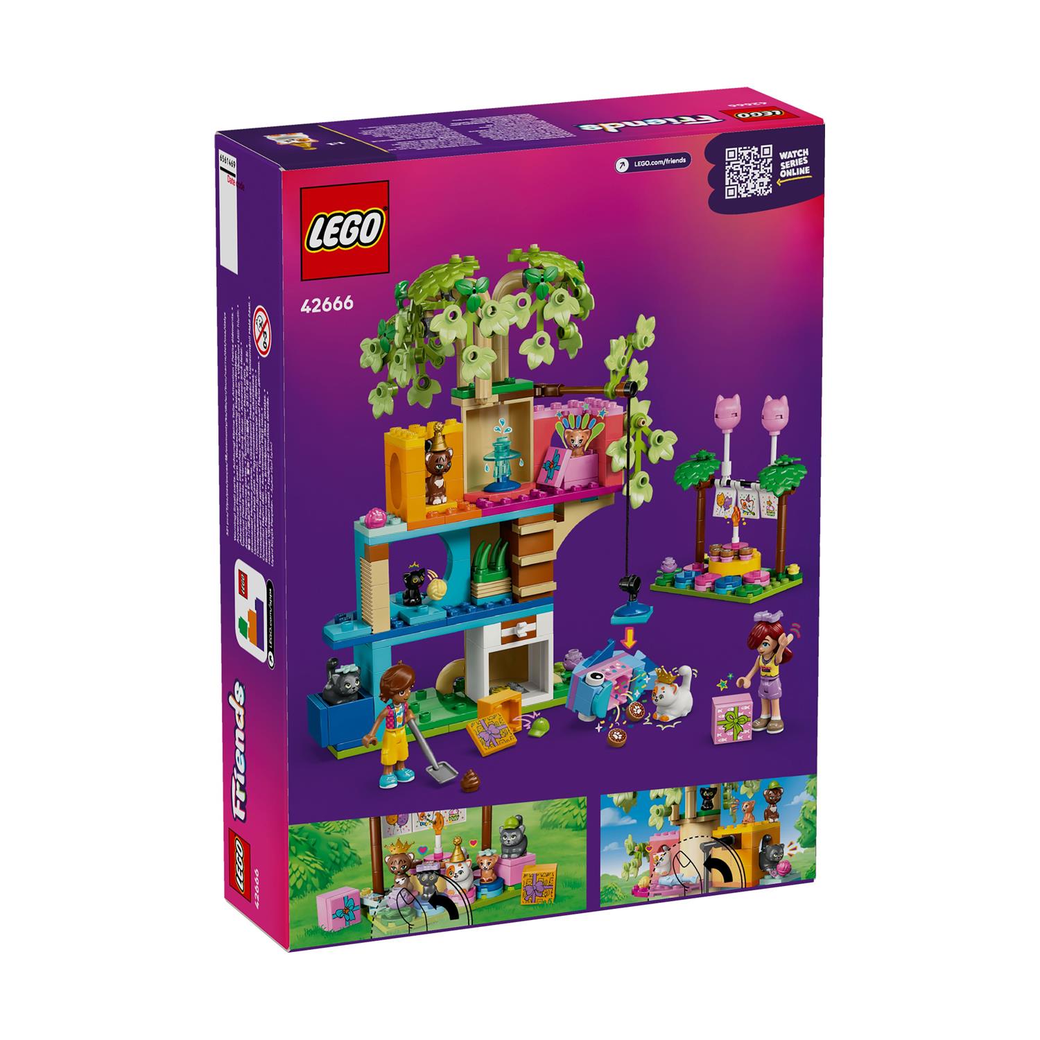LEGO® Friends: Cat Birthday Party & Tree House (42666) - Sunday Habit