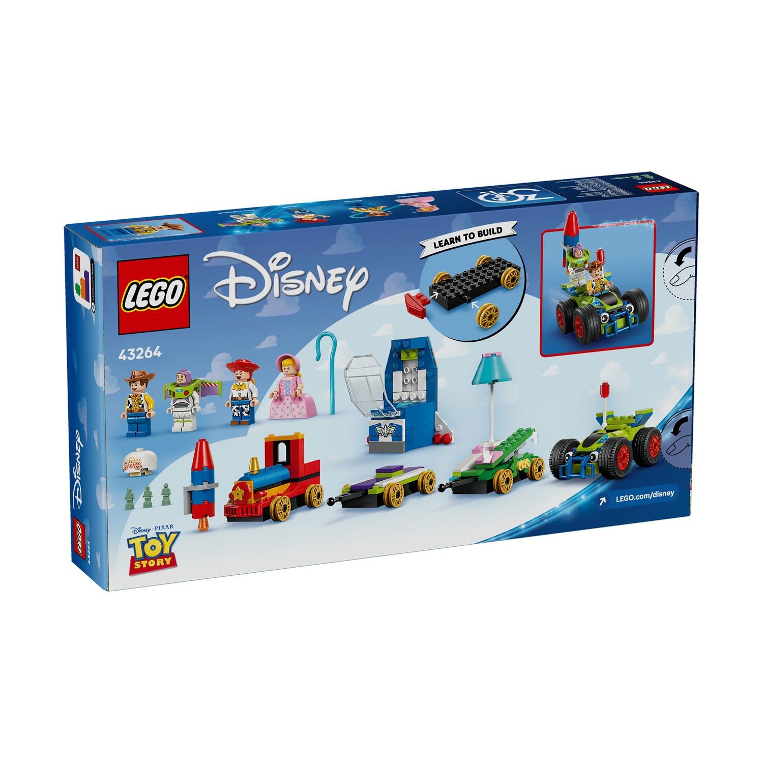 LEGO® Disney and Pixar’s: Toy Story Celebration Train & RC Car (43264) - Sunday Habit