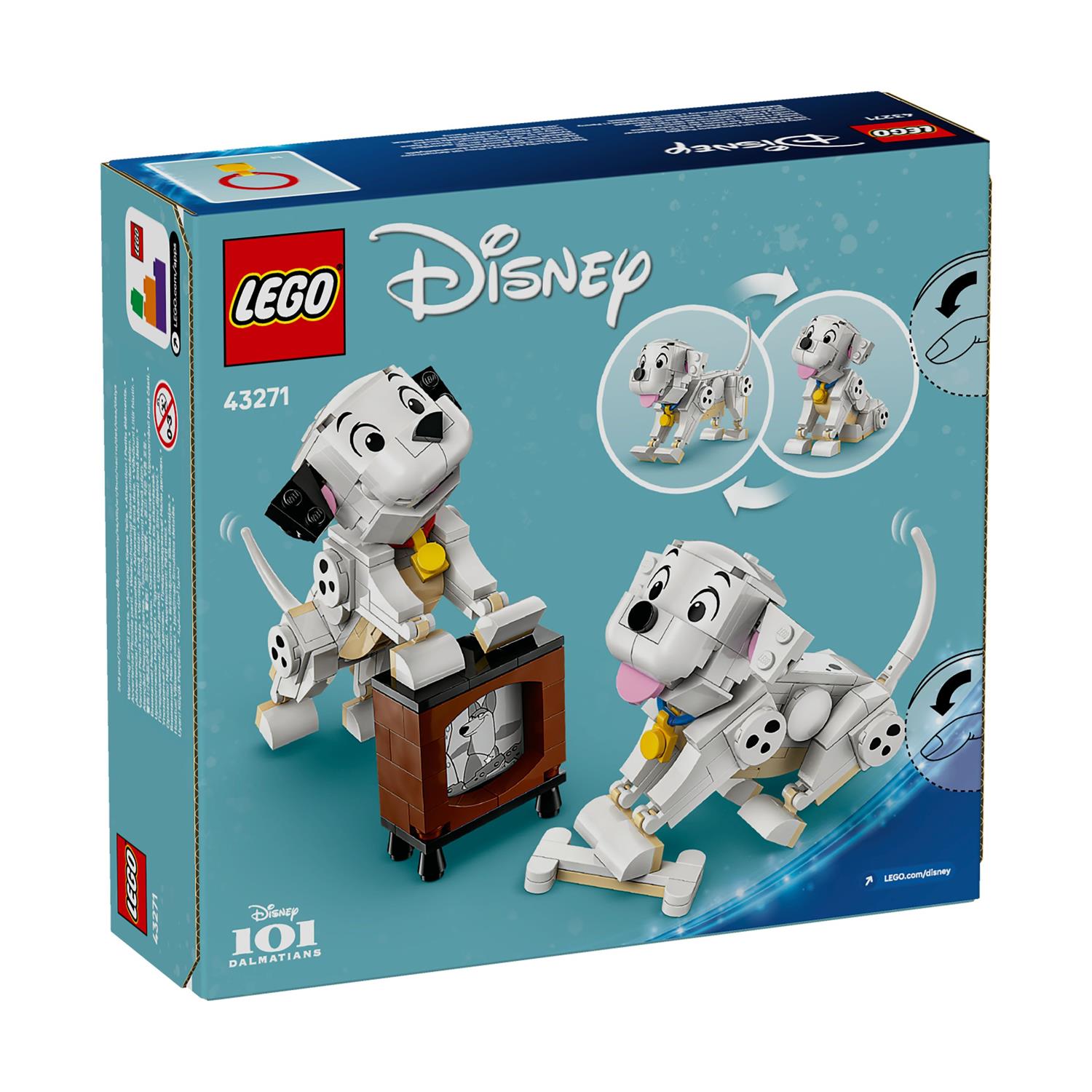 LEGO® Disney Classic: Lucky & Penny 101 Dalmatians Puppies (43271) - Sunday Habit