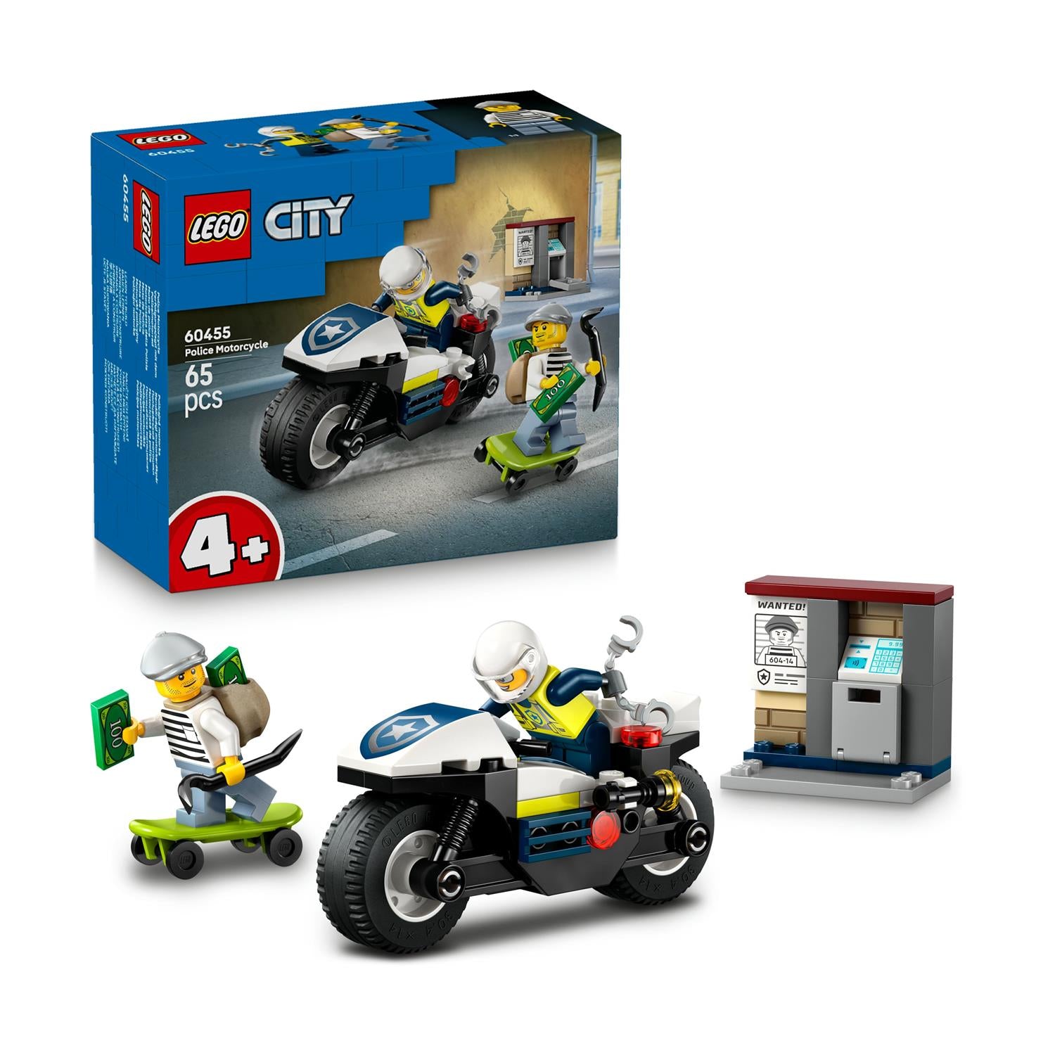 LEGO® City: Police Motorcycle Chase (60455) - Sunday Habit