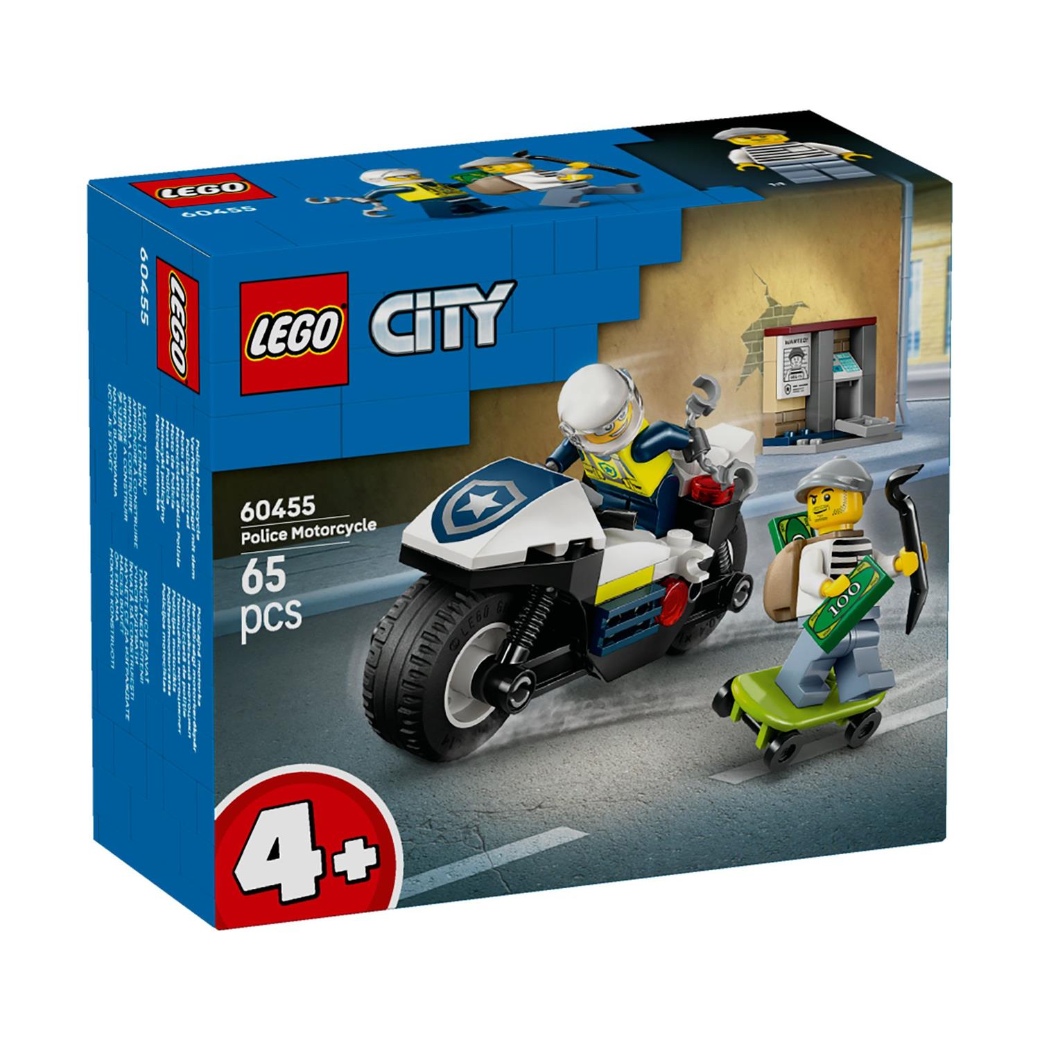 LEGO® City: Police Motorcycle Chase (60455) - Sunday Habit