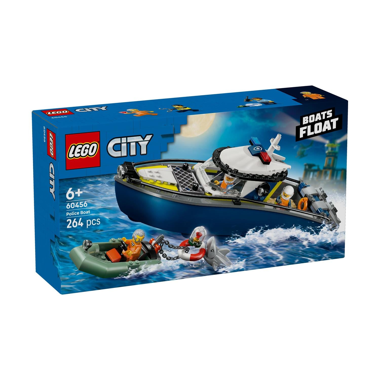 LEGO® City: Police Boat Chase (60456) - Sunday Habit